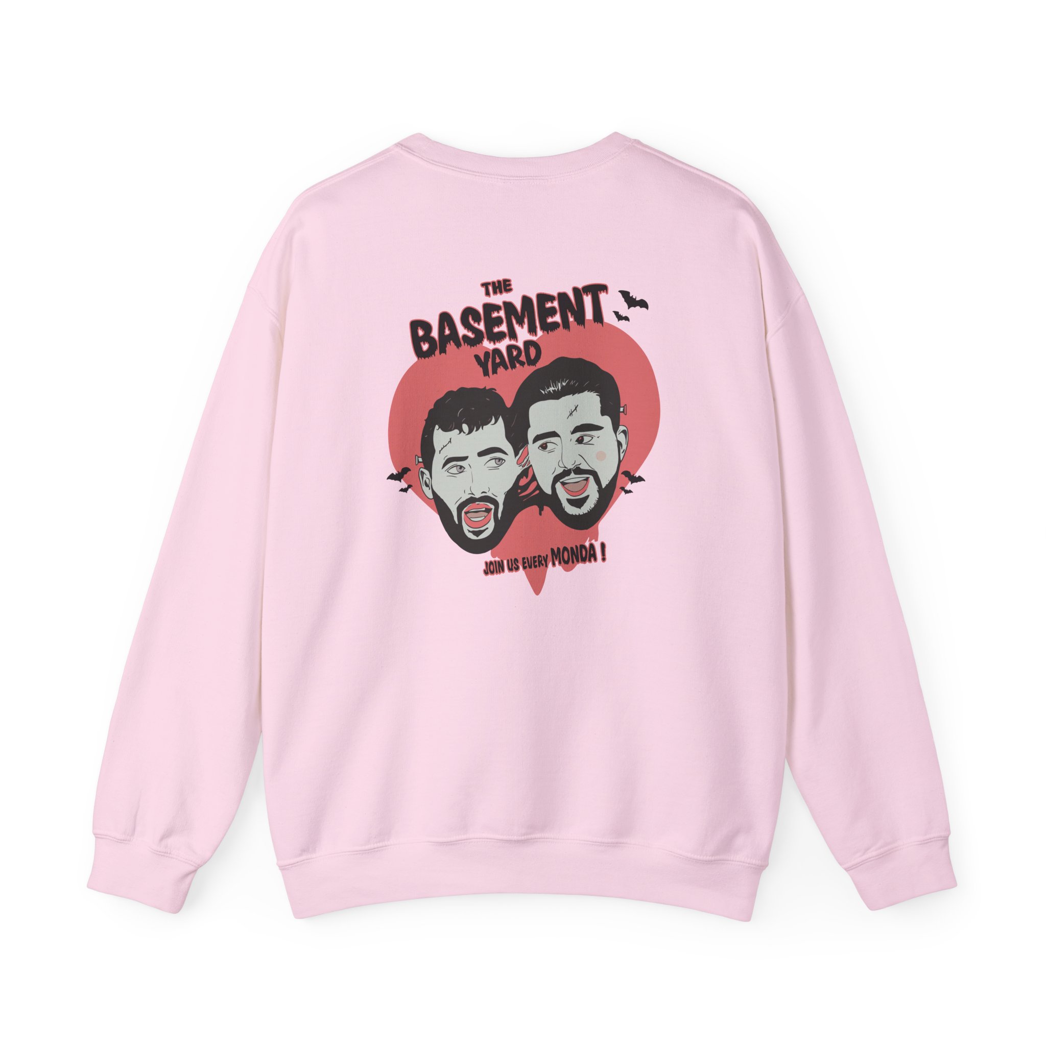 Spooky Season Basement Yard Unisex Heavy Blendâ„¢ Crewneck Sweatshirt