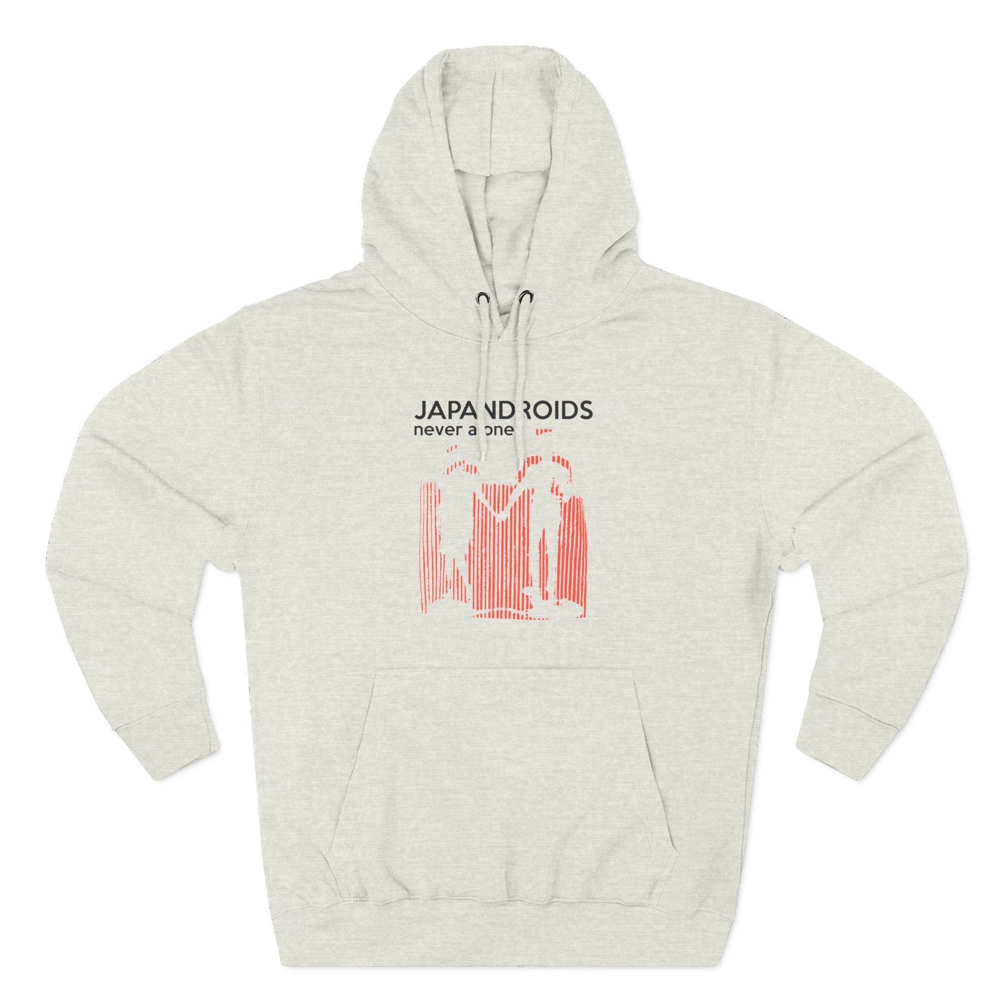 Japandroids Never Alone Three-Panel Fleece Hoodie