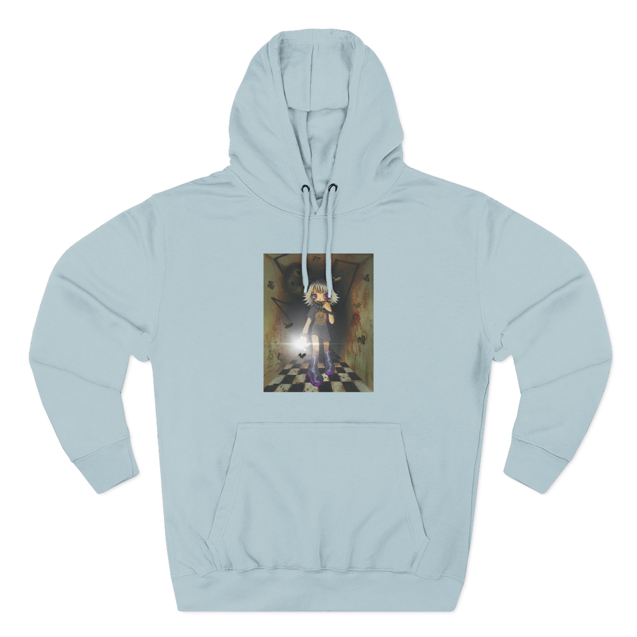 Izzzyzzz Three-Panel Fleece Hoodie