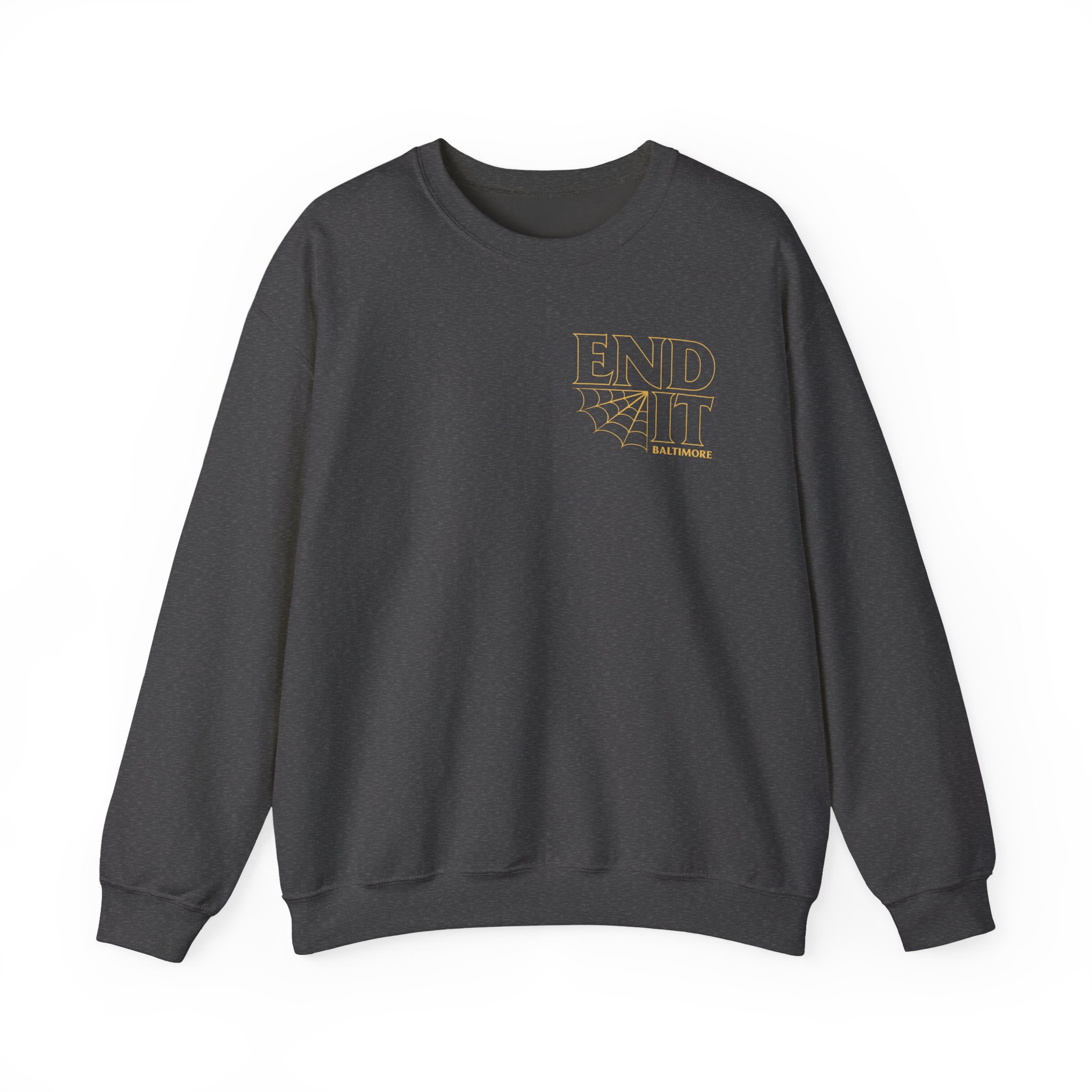 End It Unisex Heavy Blend Crewneck Sweatshirt