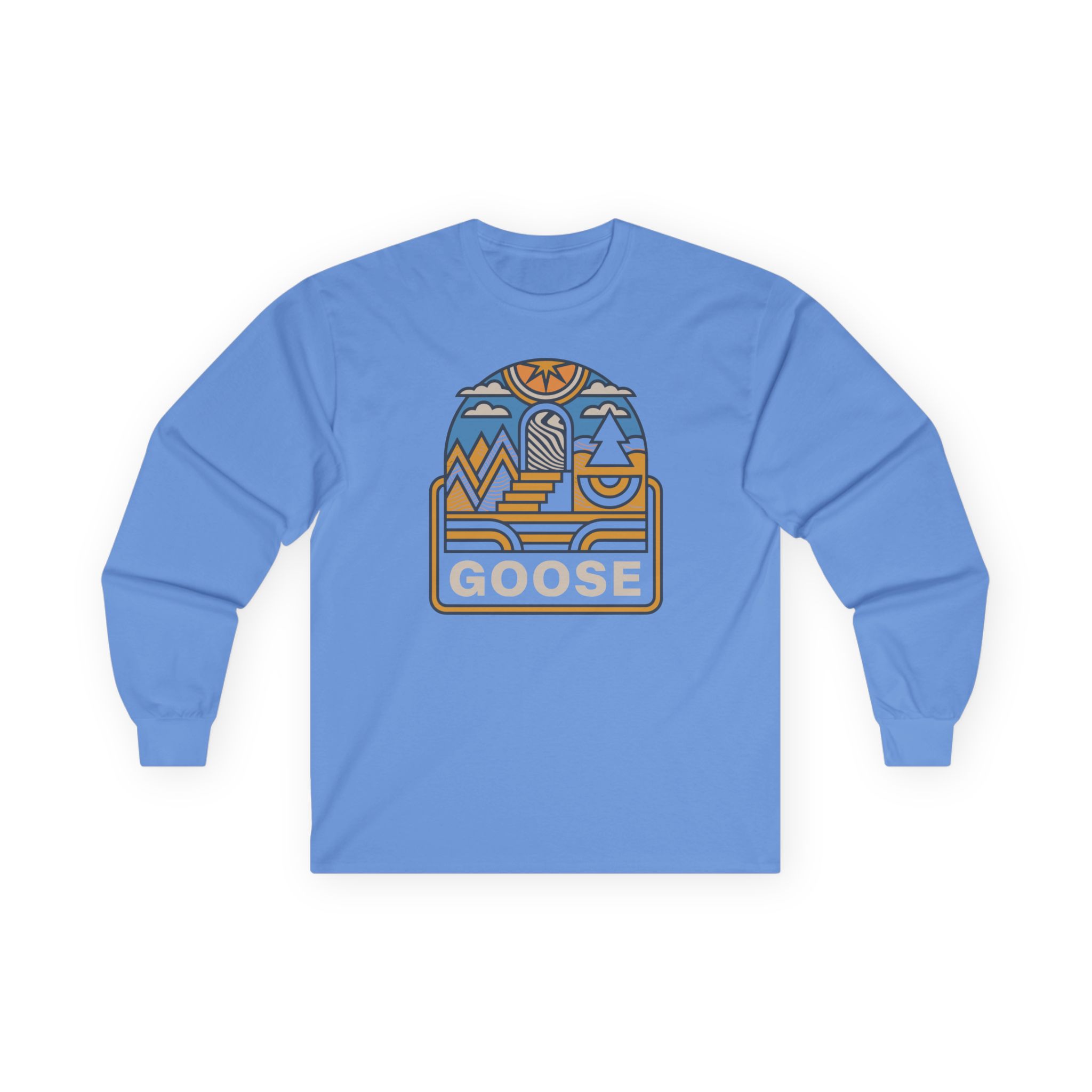 Goose Trippy Staircase Unisex Ultra Cotton Long Sleeve Tee