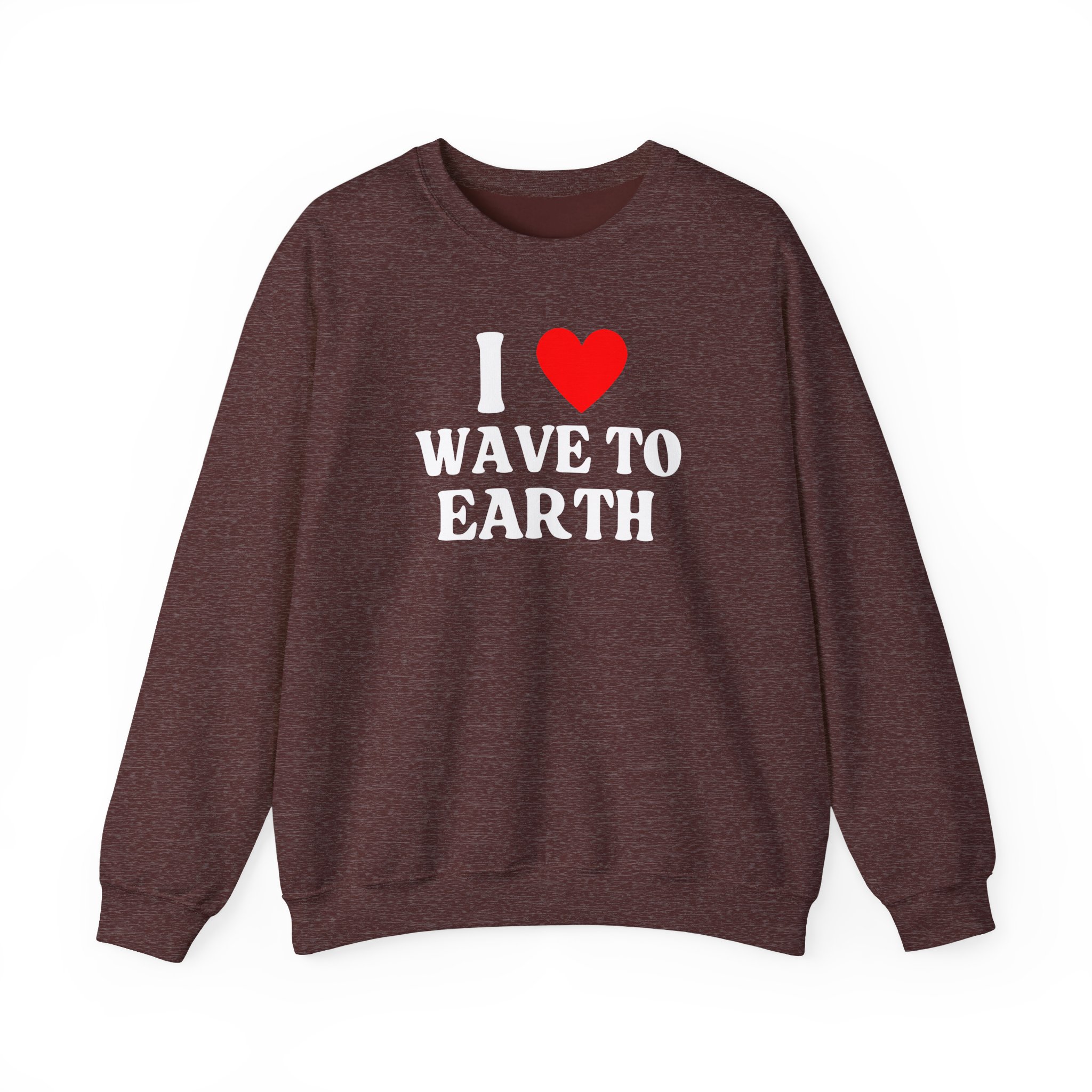 I Love Wave to Earth Unisex Heavy Blendâ„¢ Crewneck Sweatshirt