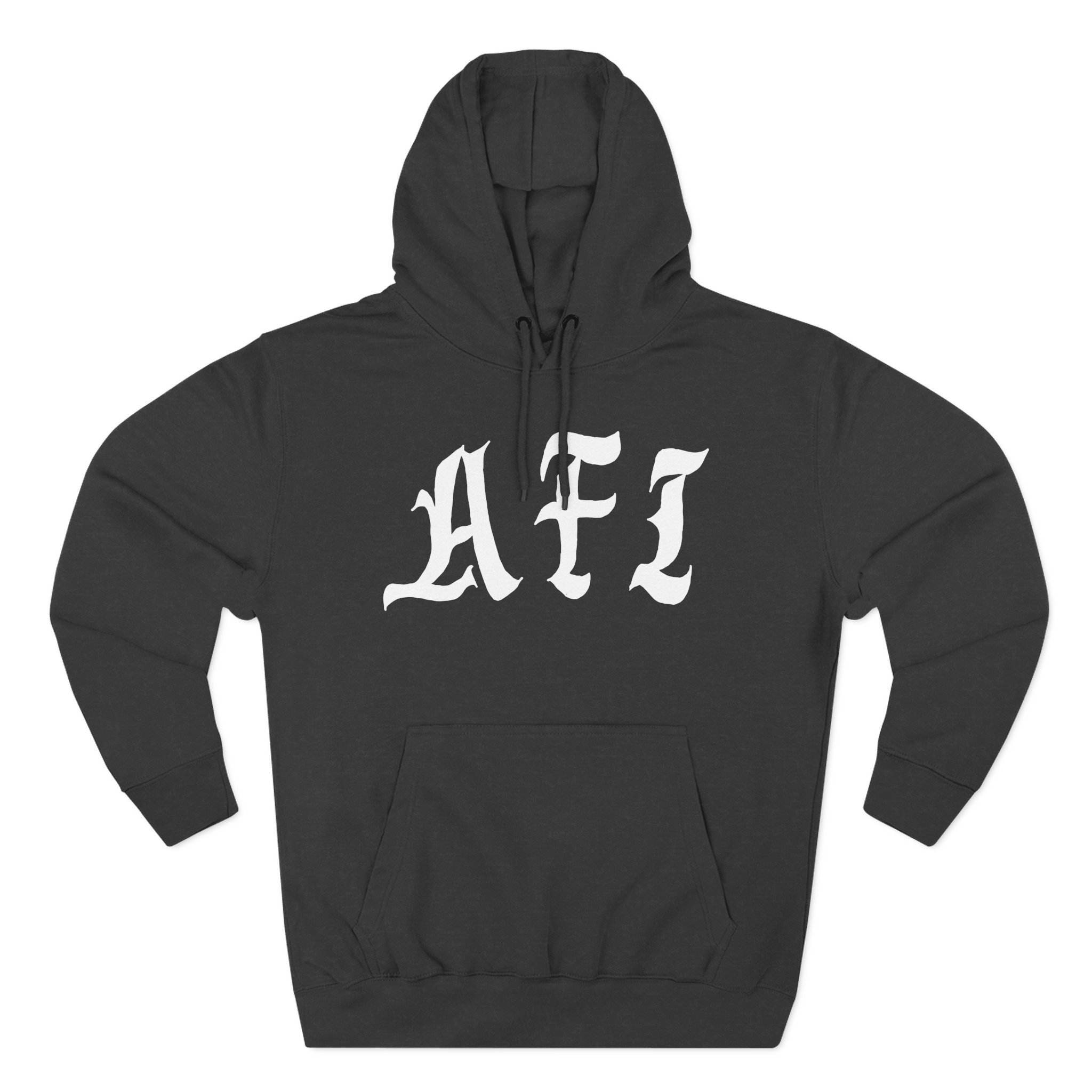 Afi Logo Three-Panel Fleece Hoodie