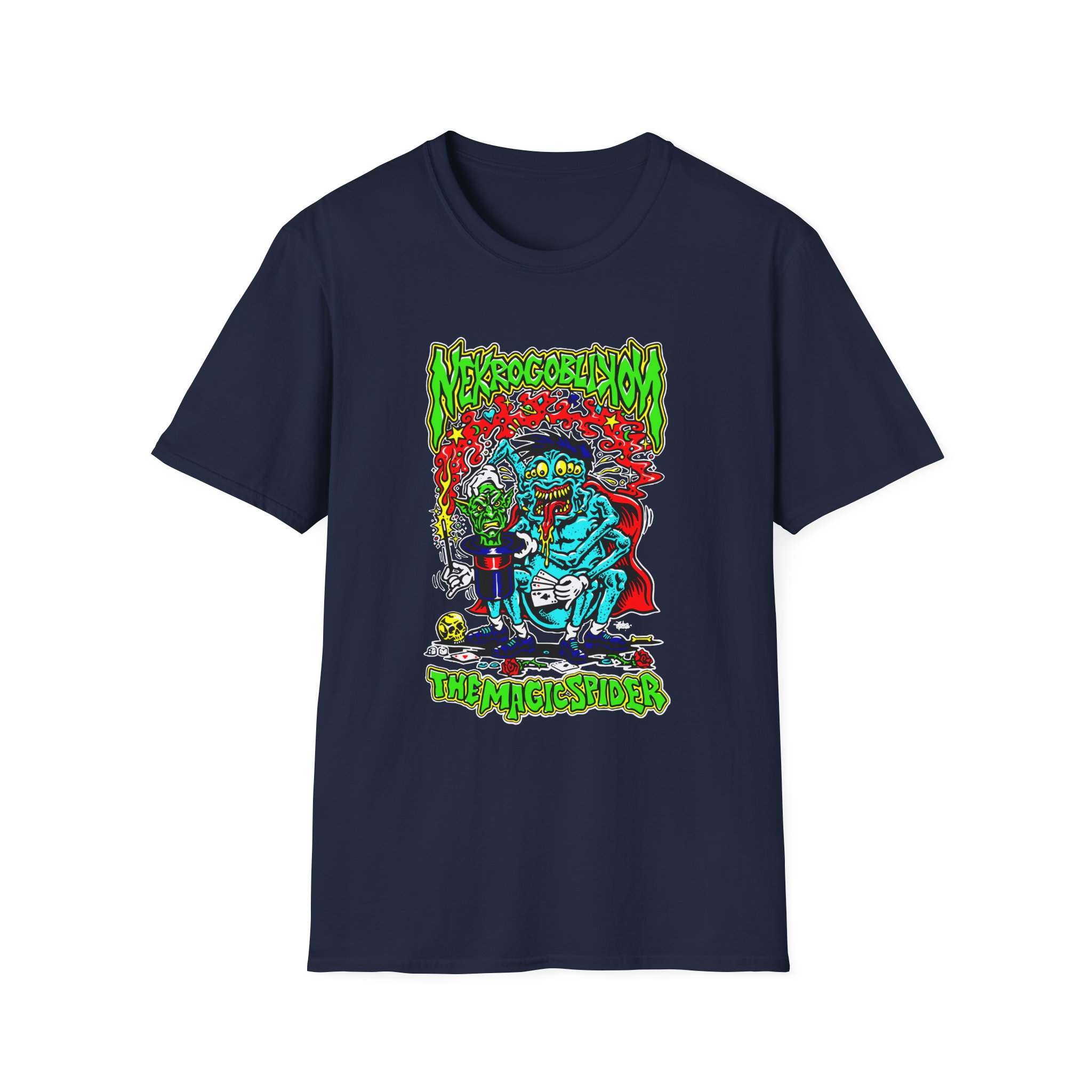 Nekrogoblikon the Magicspider Unisex Softstyle T-Shirt