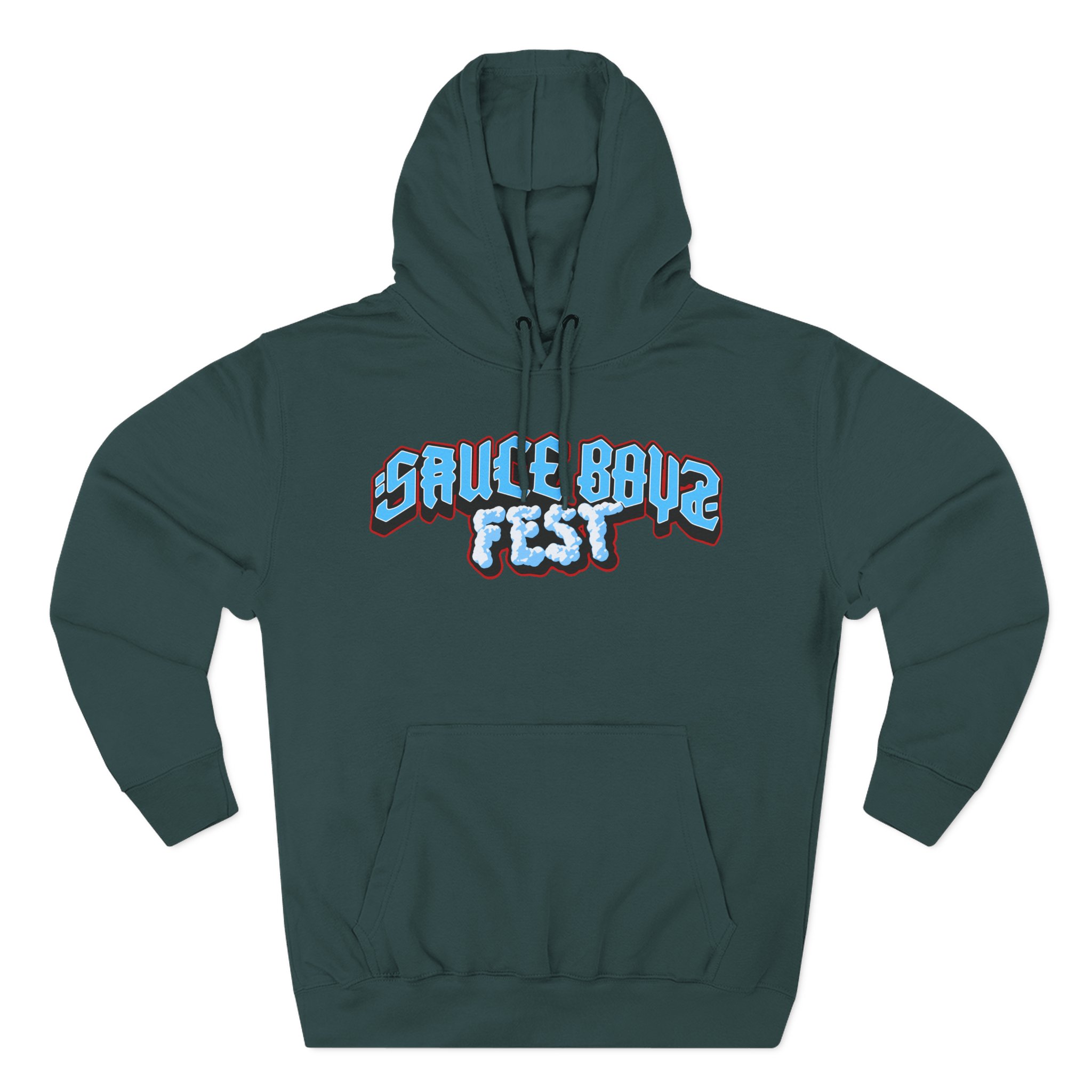 Eladio Carrion Sauce Boyz Fes Three-Panel Fleece Hoodie