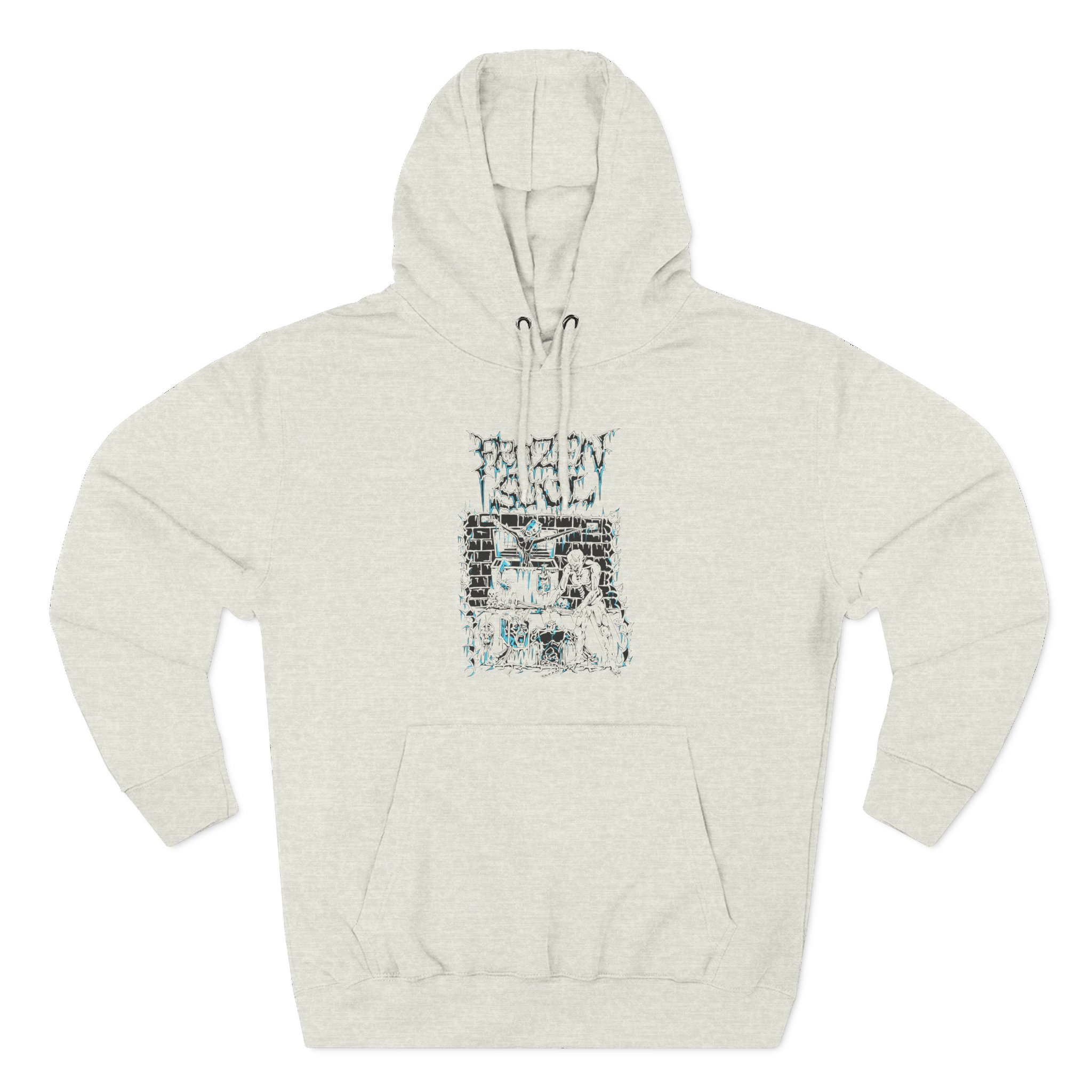 Frozen Soul Hung Up on Ice Three-Panel Fleece Hoodie