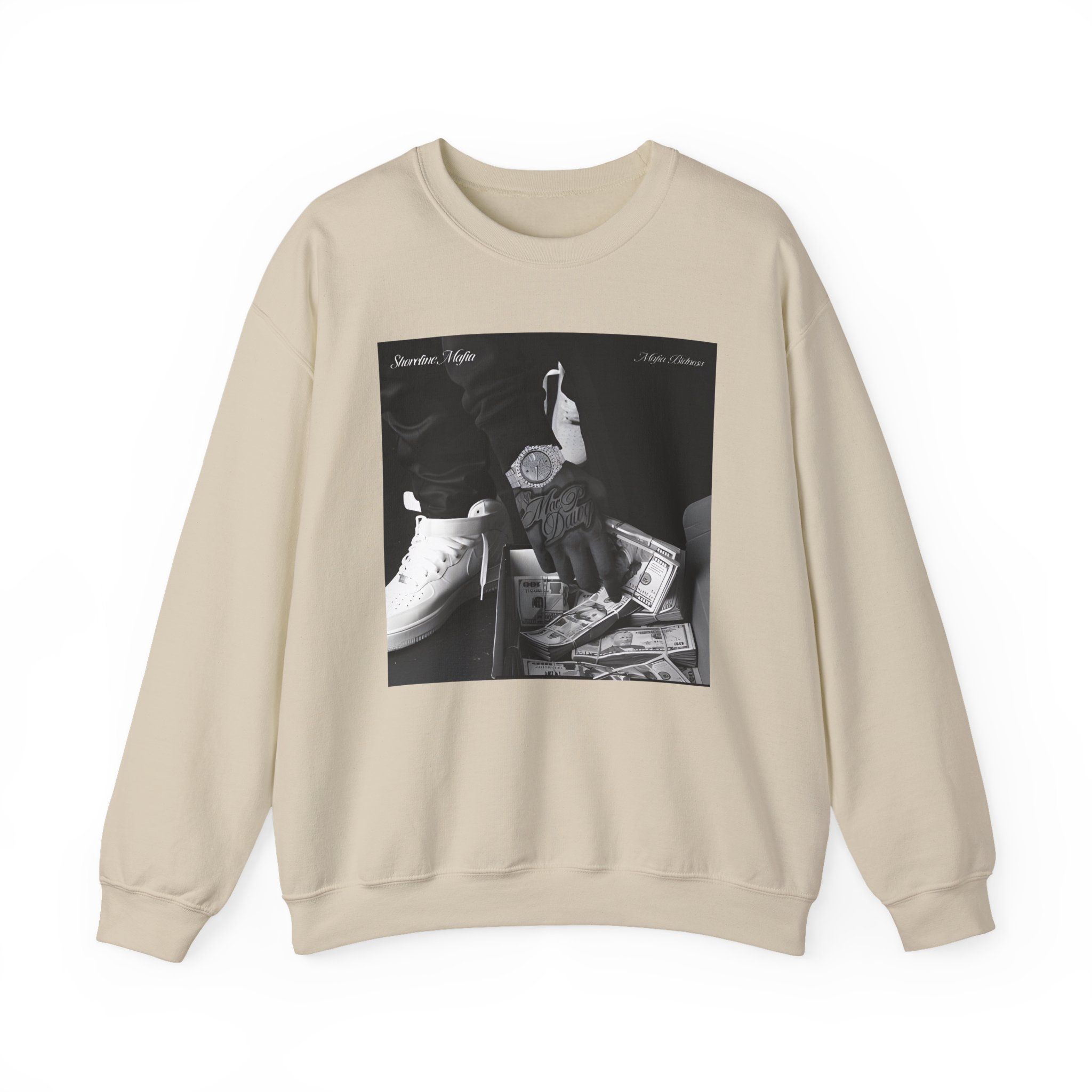 Shoreline Mafia Album Cover Unisex Heavy Blendâ„¢ Crewneck Sweatshirt