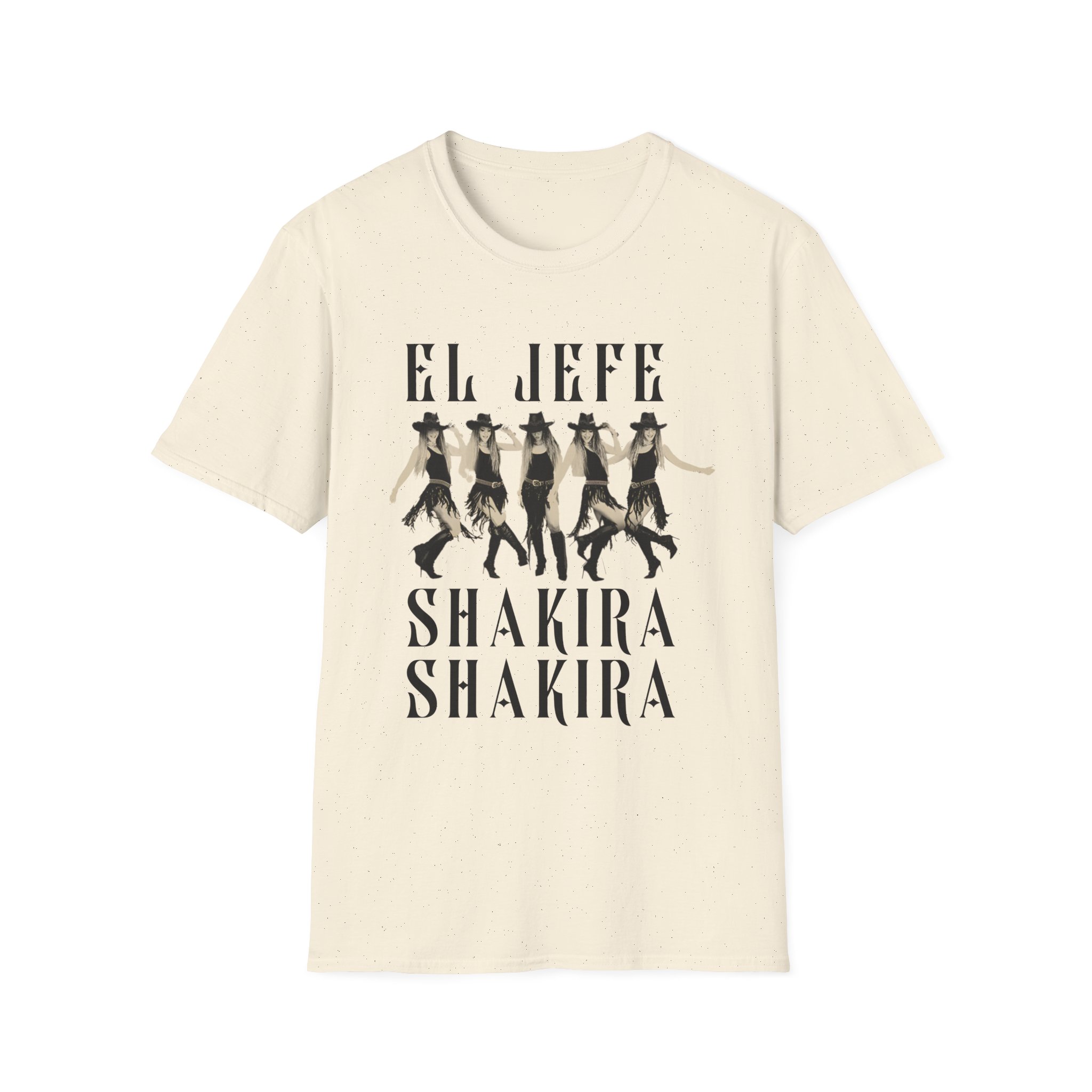Shakira El Jefe Dancer Unisex Softstyle T-Shirt