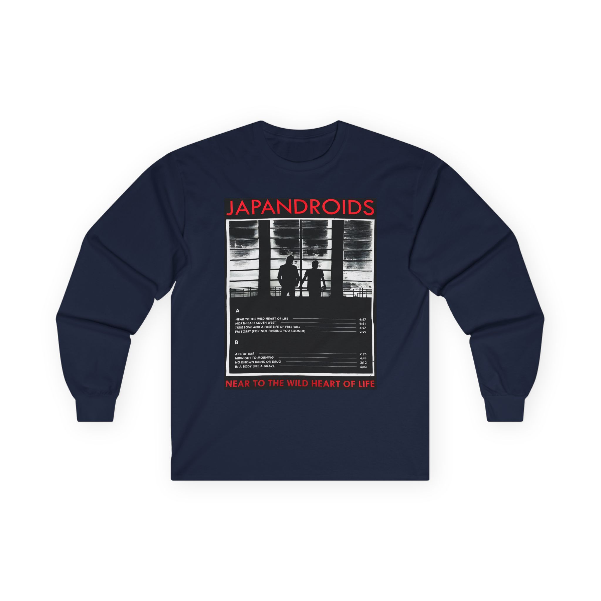 Japandroids Near to the Wild Heart of Life Unisex Ultra Cotton Long Sleeve Tee