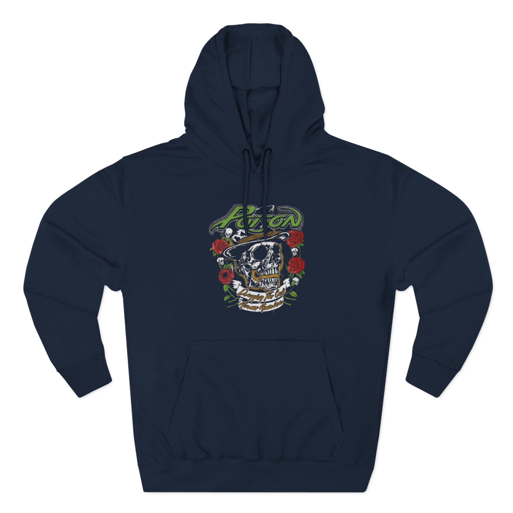 Poison Dragging the Cat Three-Panel Fleece Hoodie