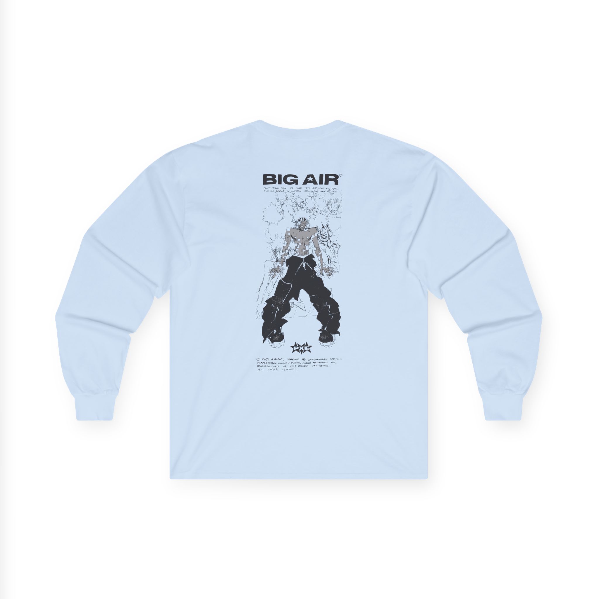 Ecco2k Pxe Unisex Ultra Cotton Long Sleeve Tee