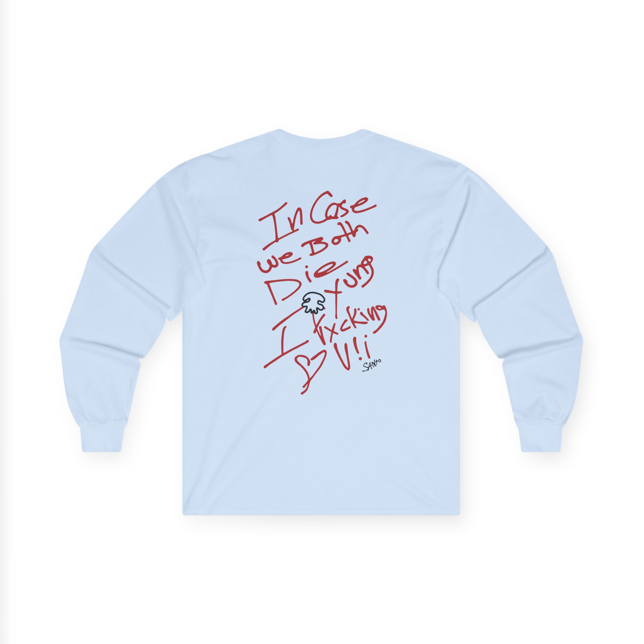 Saint Jhn I Fxcking Luv U Unisex Ultra Cotton Long Sleeve Tee