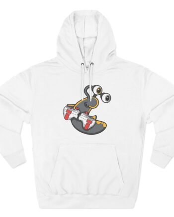 Kjlmhoj Slogoman Three-Panel Fleece Hoodie