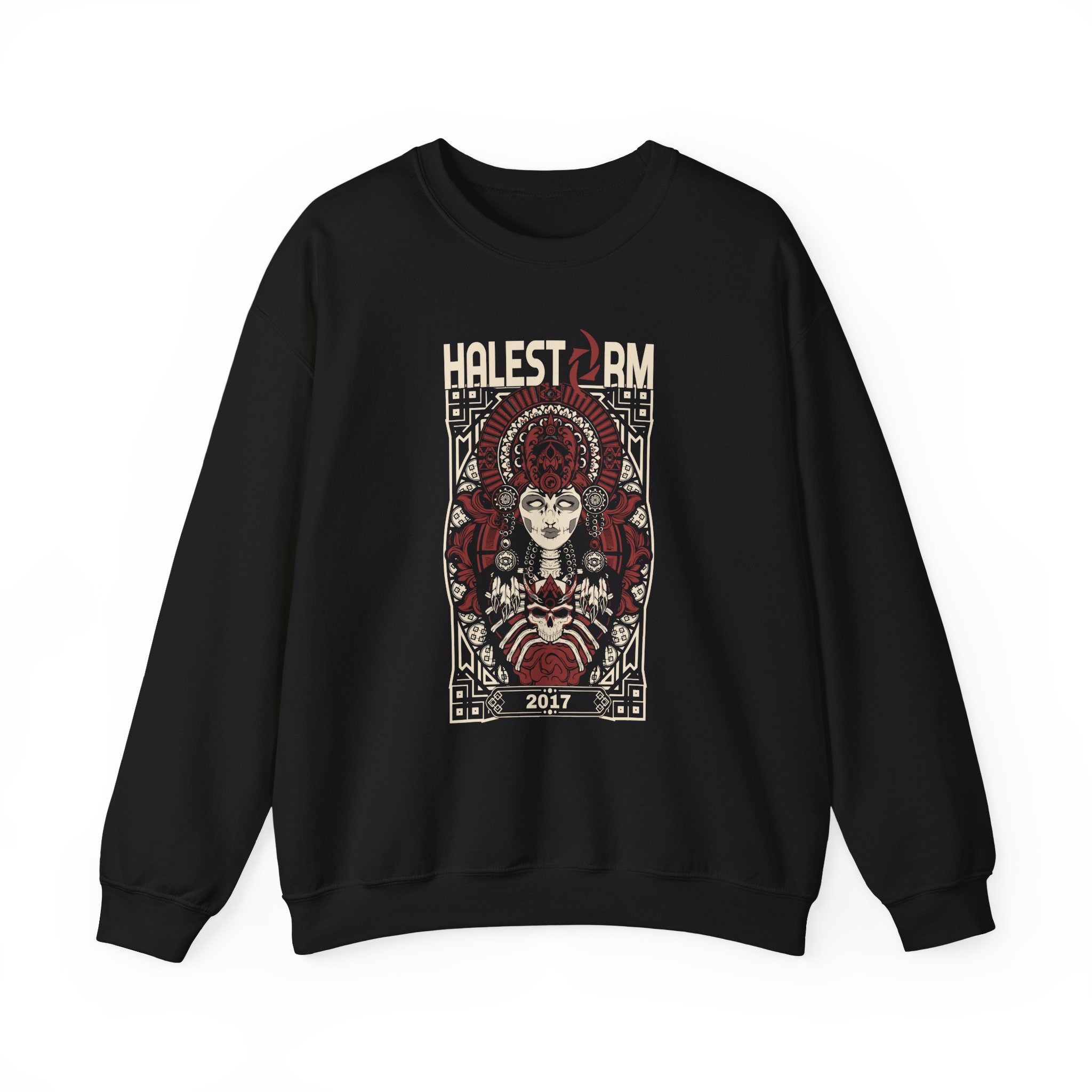 Halestorm 2017 Summer Tour Concert Unisex Heavy Blendâ„¢ Crewneck Sweatshirt