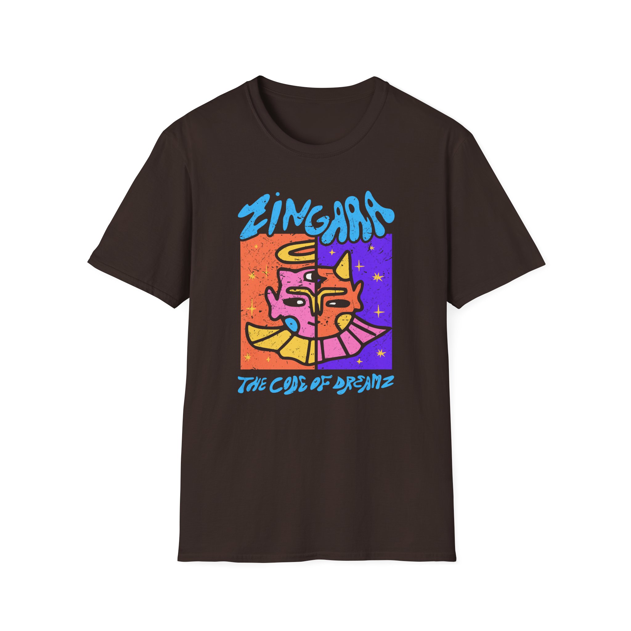 Zingara Good and Evil Unisex Softstyle T-Shirt