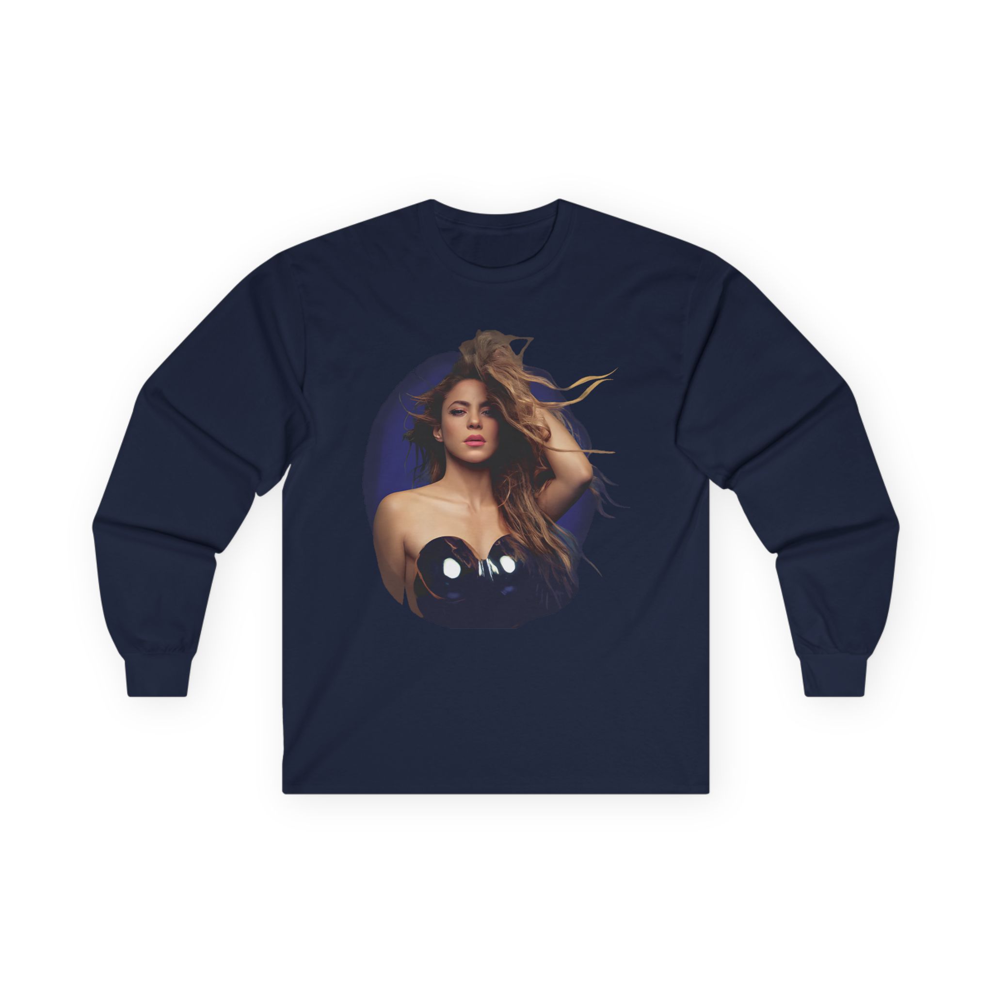 Shakira Sapphire Aura Unisex Ultra Cotton Long Sleeve Tee