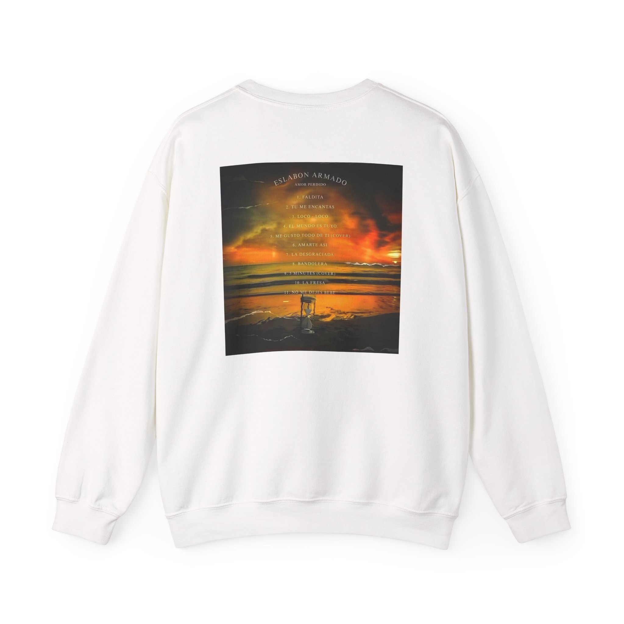 Eslabon Armado Amor Perdido Album Unisex Heavy Blendâ„¢ Crewneck Sweatshirt