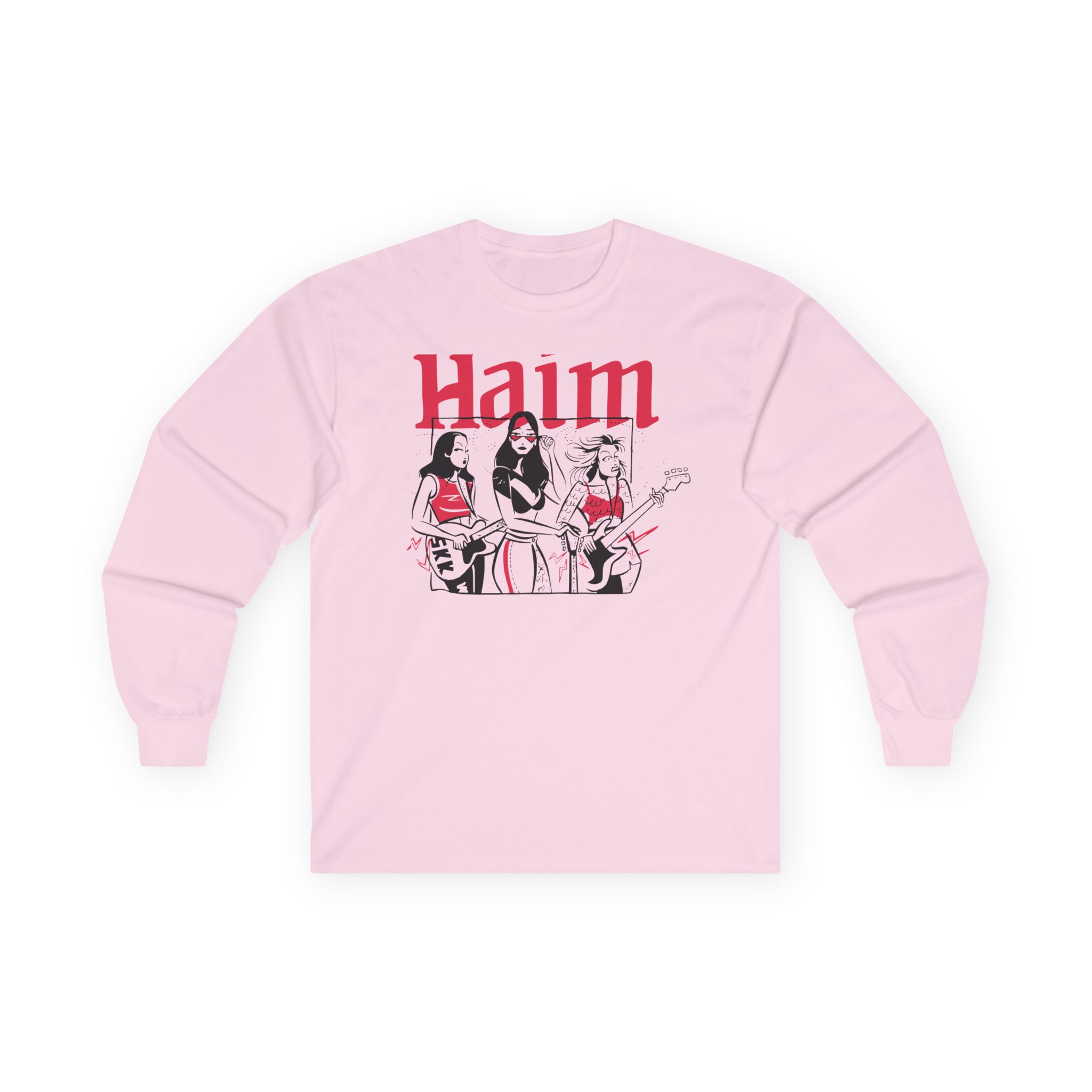 Haim Unisex Ultra Cotton Long Sleeve Tee