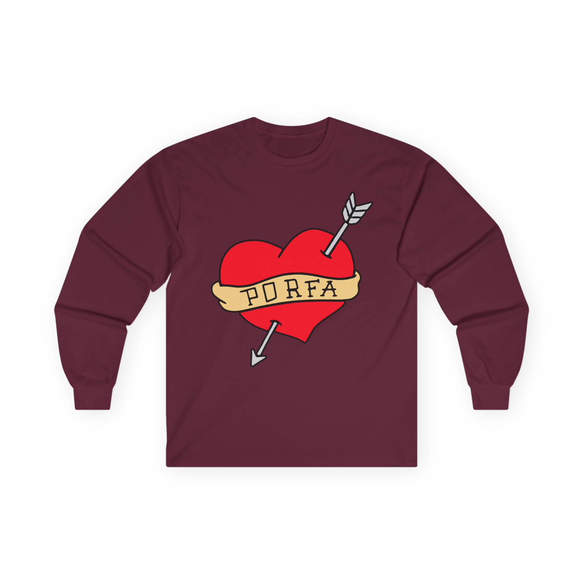 Porfa Lovestruck Unisex Ultra Cotton Long Sleeve Tee