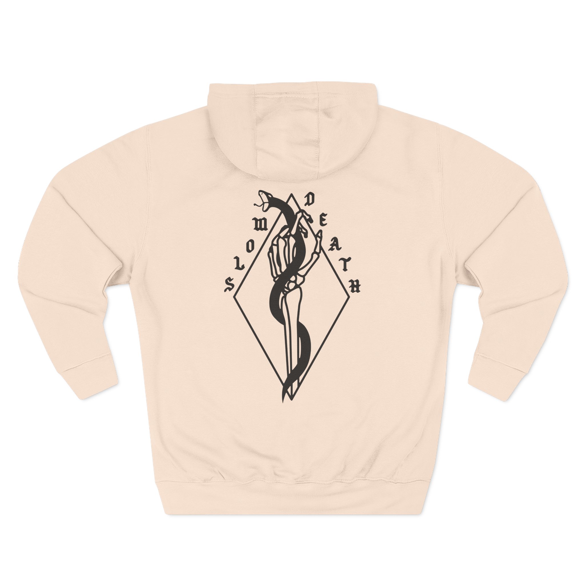 Trapped Under Ice Snake Death Three-Panel Fleece Hoodie