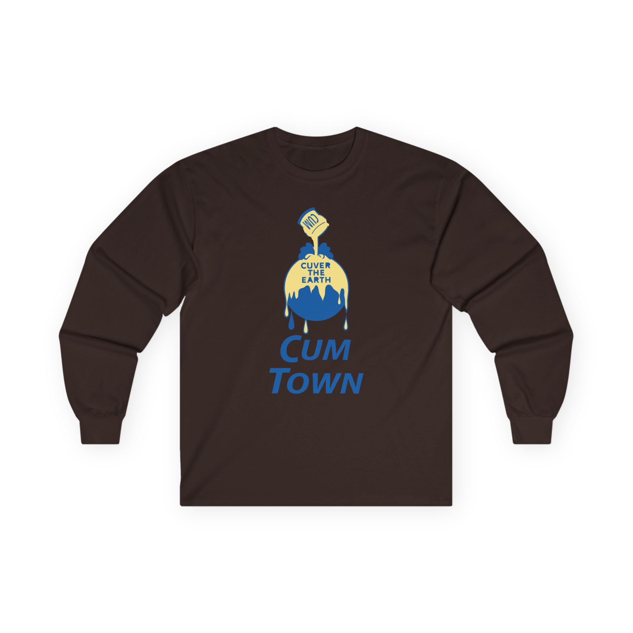 Cumtown Unisex Ultra Cotton Long Sleeve Tee