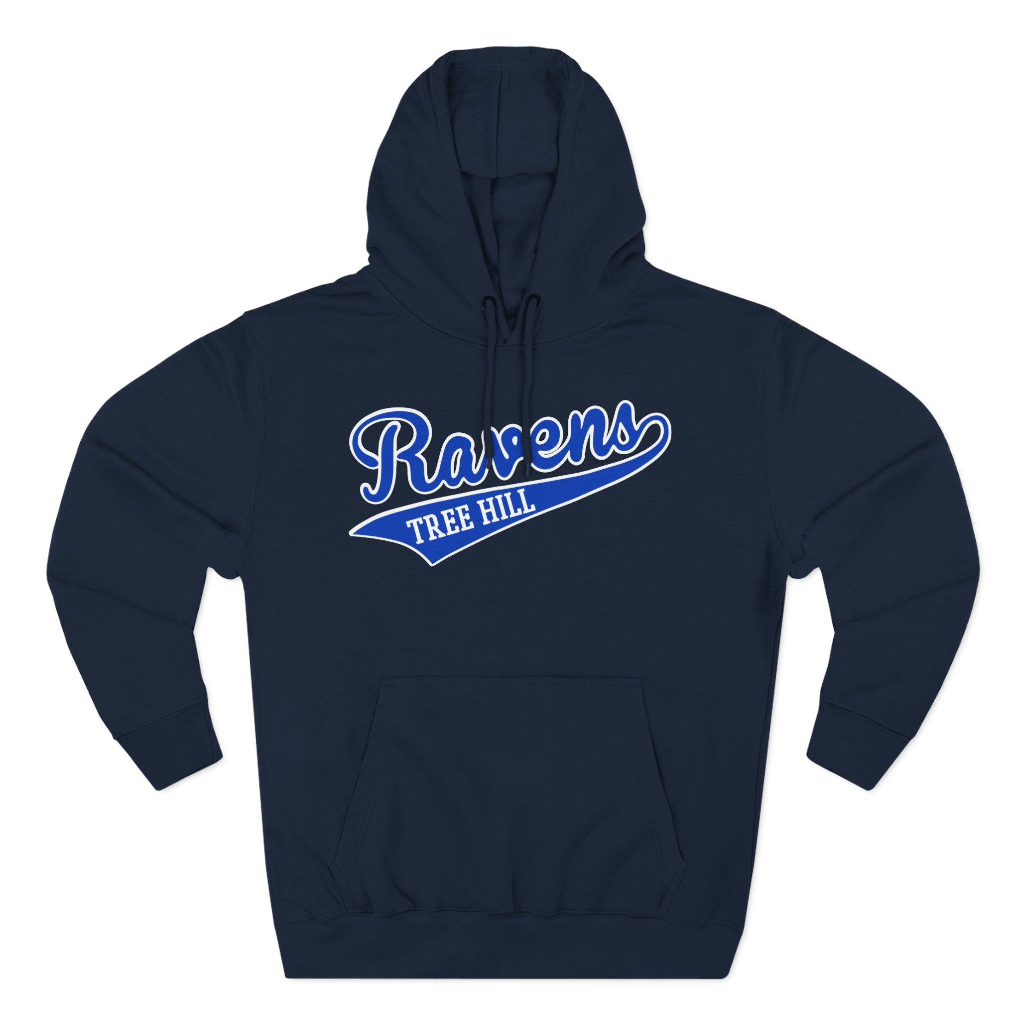 Tree Hill Ravens Swoosh Three-Panel Fleece Hoodie