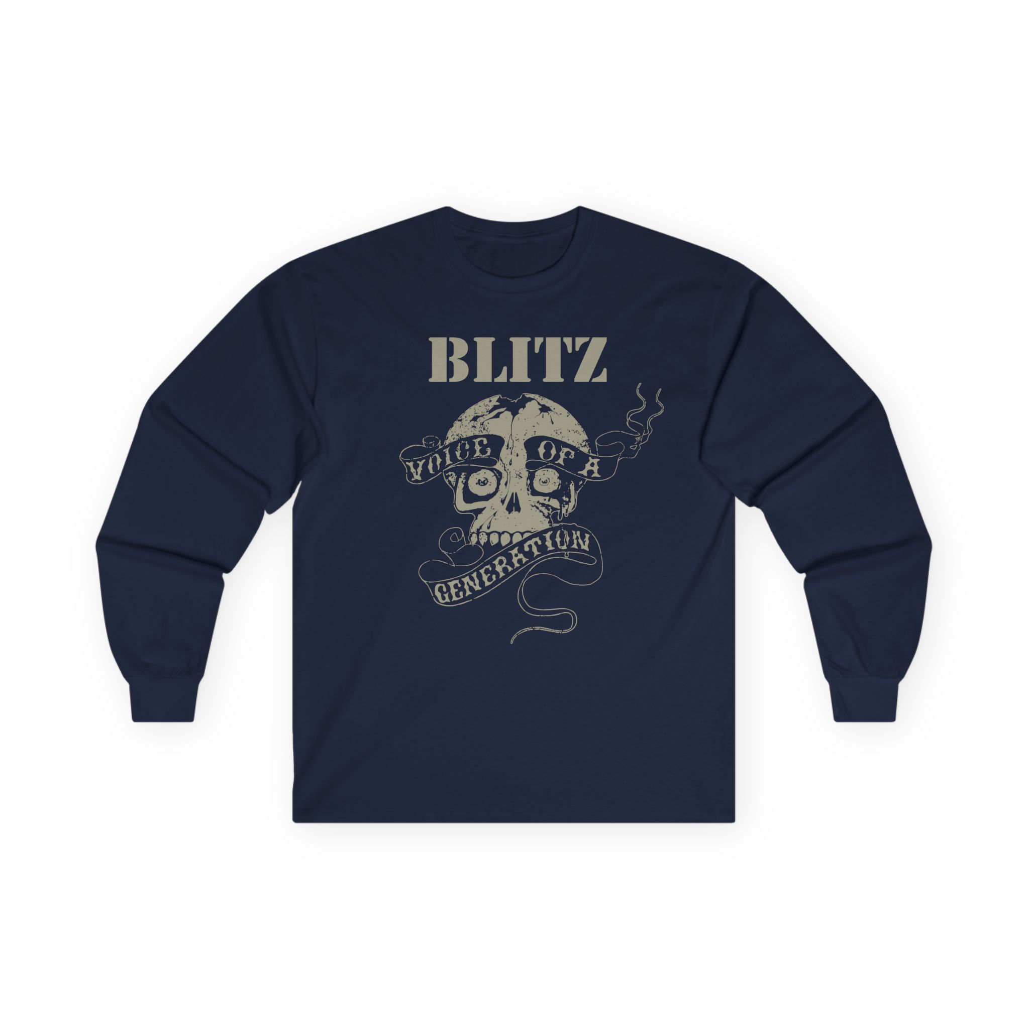 Blitz Voice Of A Generation Unisex Ultra Cotton Long Sleeve Tee