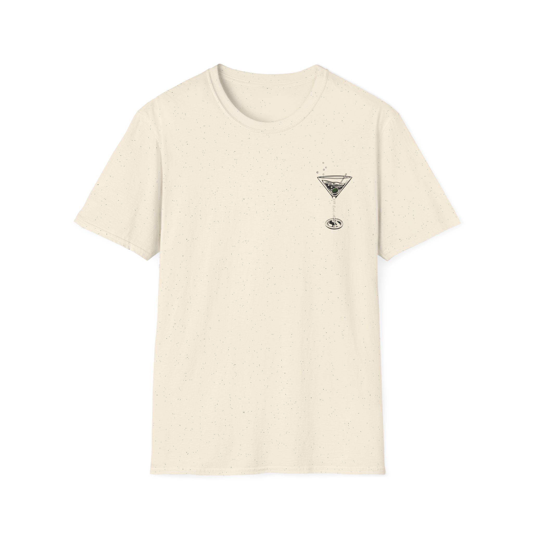 Jeffrey Lewis Jll Martini Glass Unisex Softstyle T-Shirt