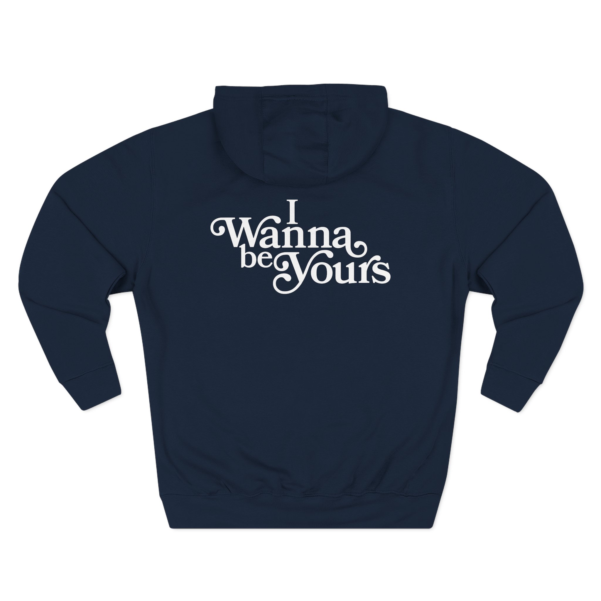 Arctic Monkeys I Wanna Be Yours Lyric Three-Panel Fleece Hoodie