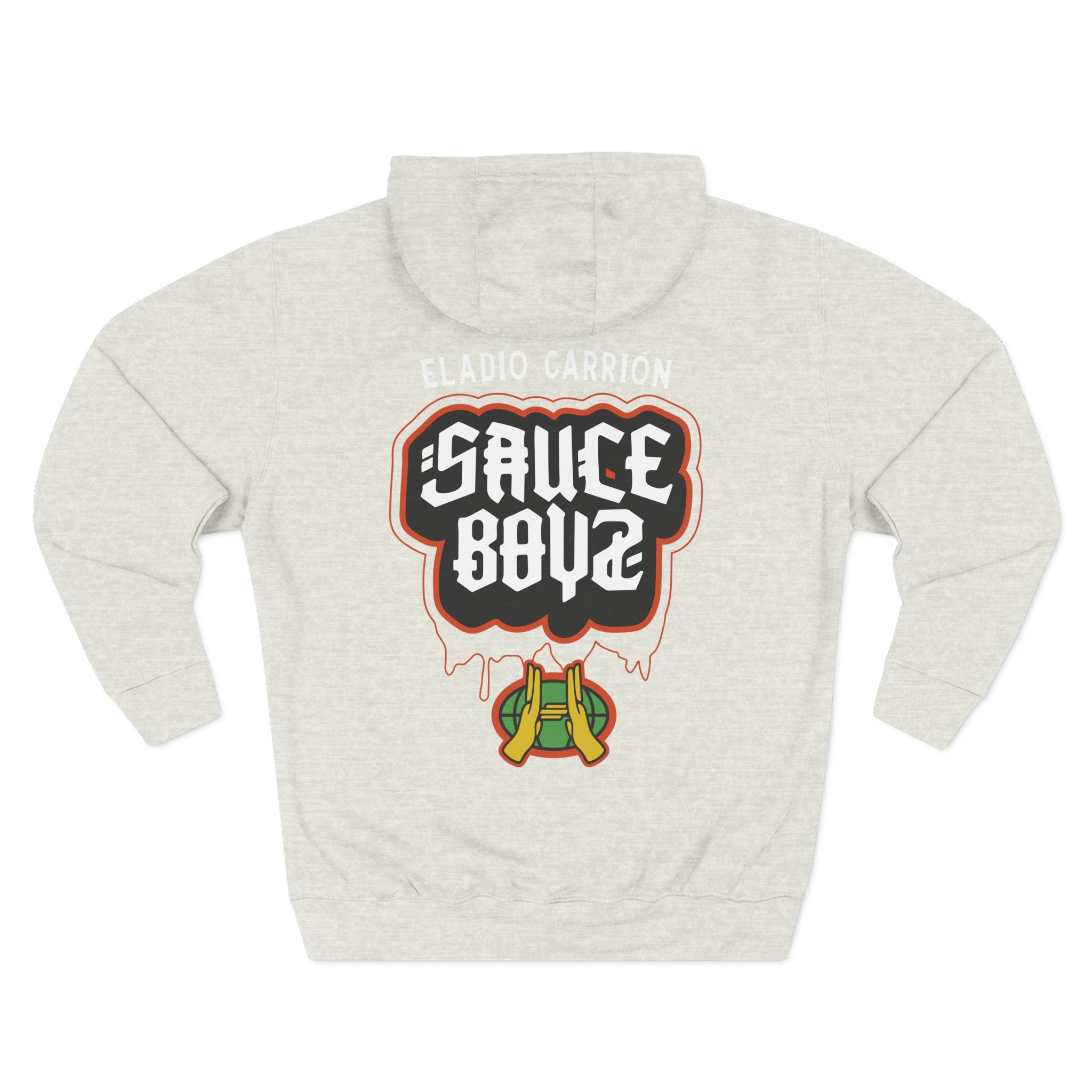 Eladio Carrion Sauce Boyz Three-Panel Fleece Hoodie
