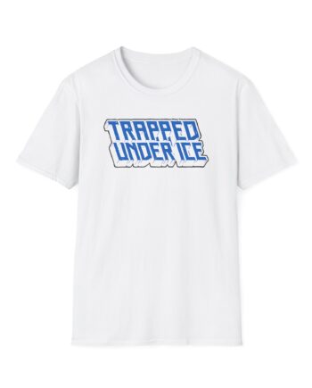 Trapped Under Ice Stacked 3d Logo Unisex Softstyle T-Shirt