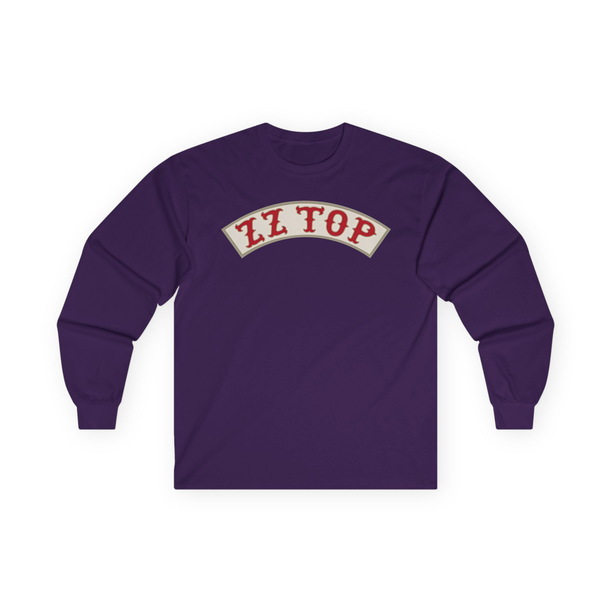ZZ Top Banner Logo Unisex Ultra Cotton Long Sleeve Tee