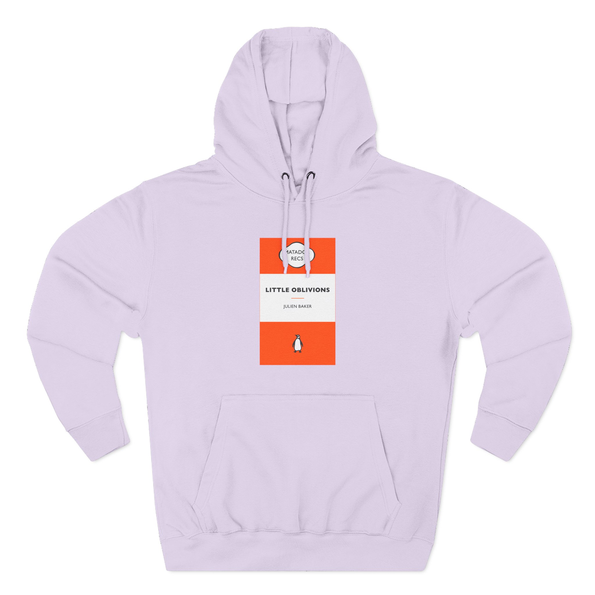 Julien Baker Book Cover Three-Panel Fleece Hoodie