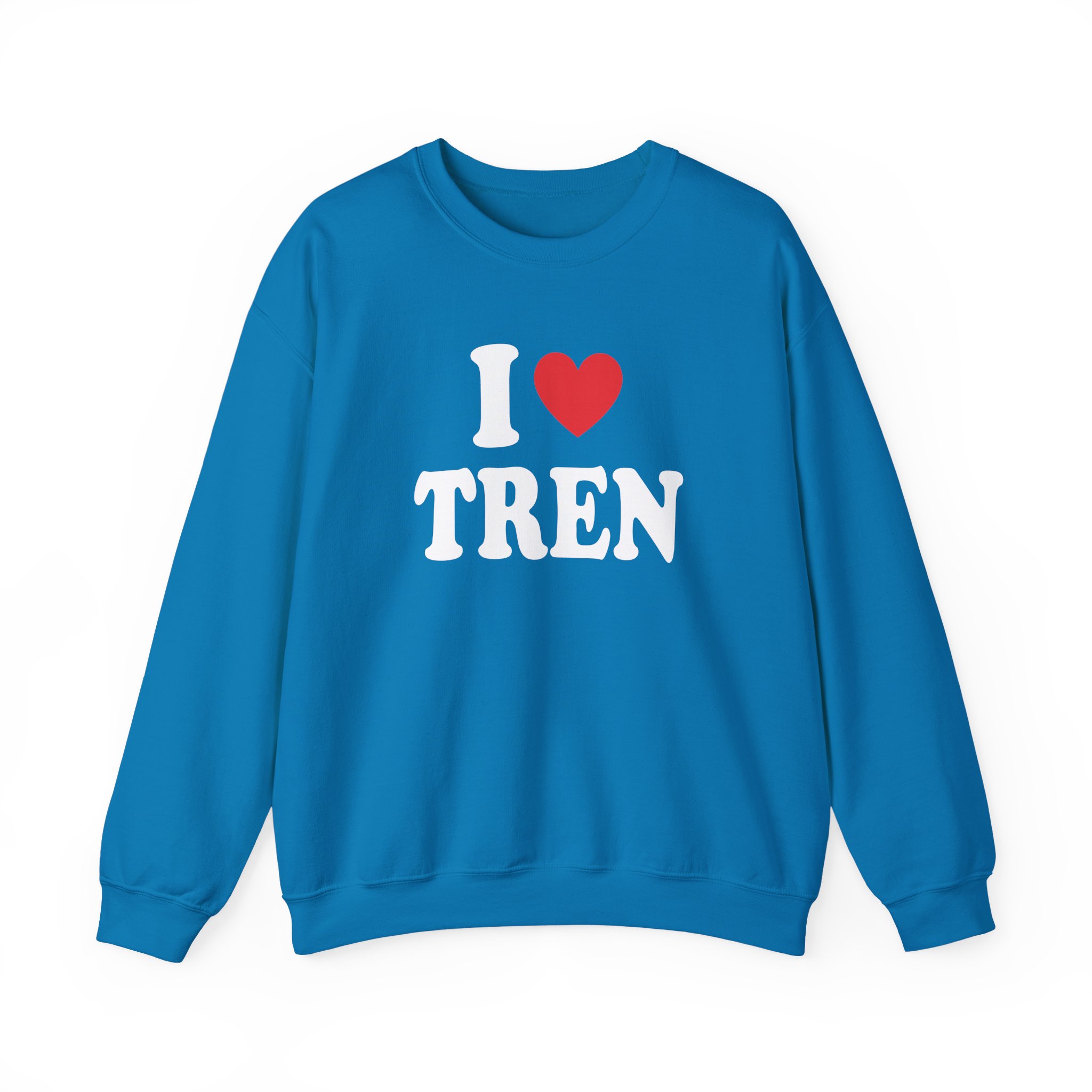 I Love Tren Twins Unisex Heavy Blendâ„¢ Crewneck Sweatshirt