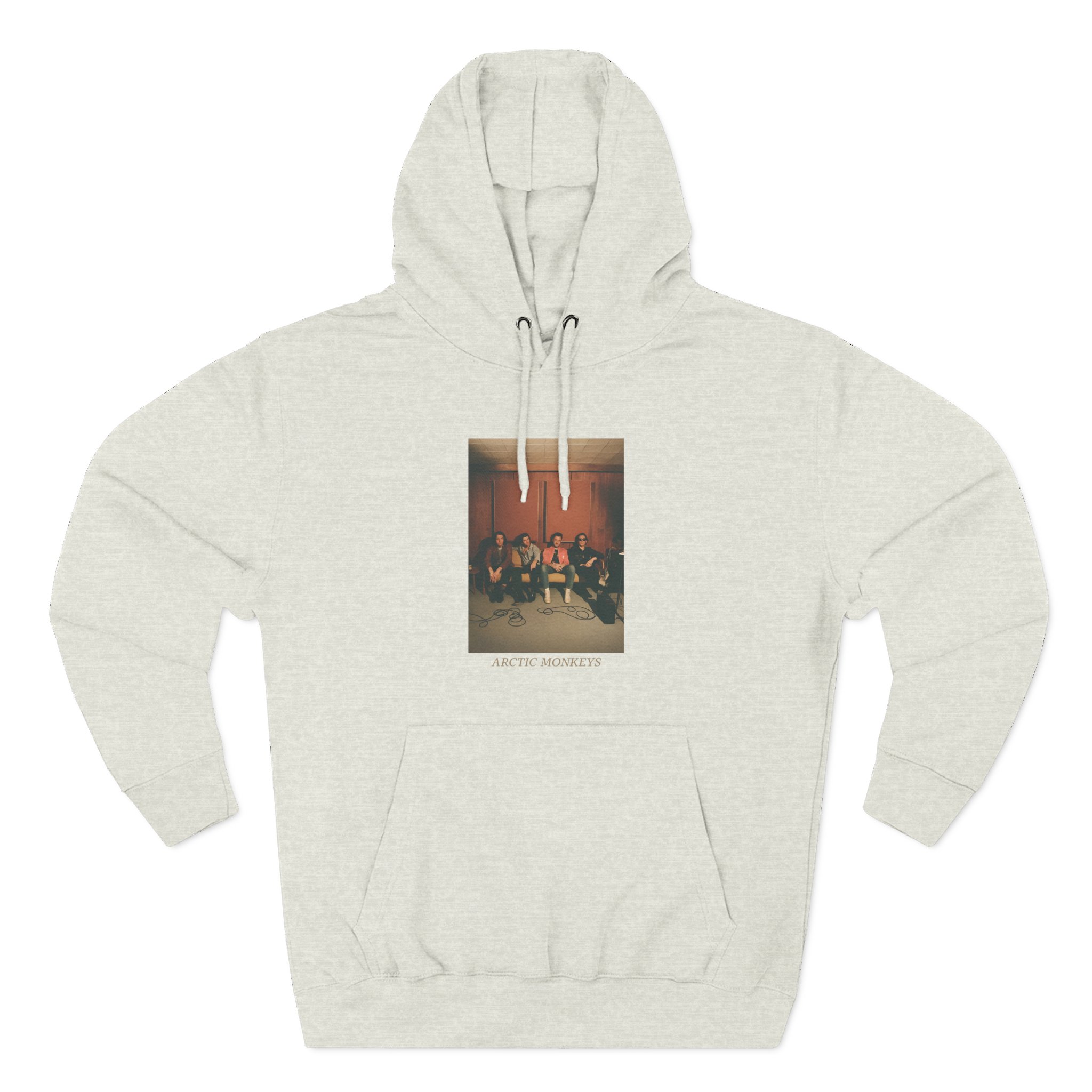 Arctic Monkeys Band Photo Three-Panel Fleece Hoodie