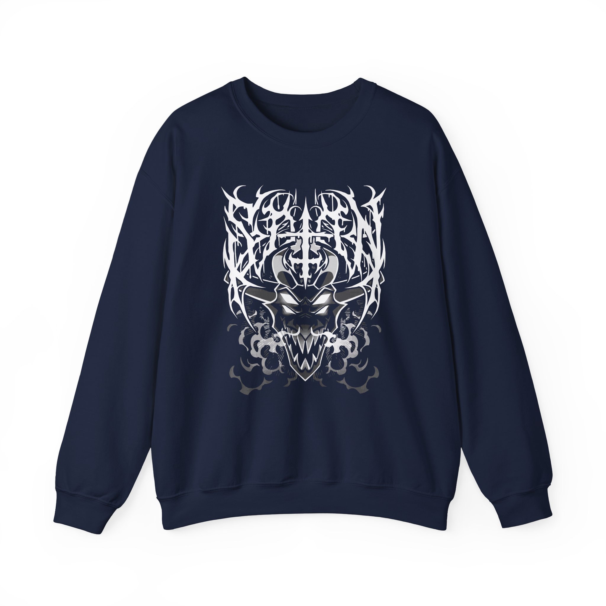 Vivziepop Metal Satan Unisex Heavy Blendâ„¢ Crewneck Sweatshirt