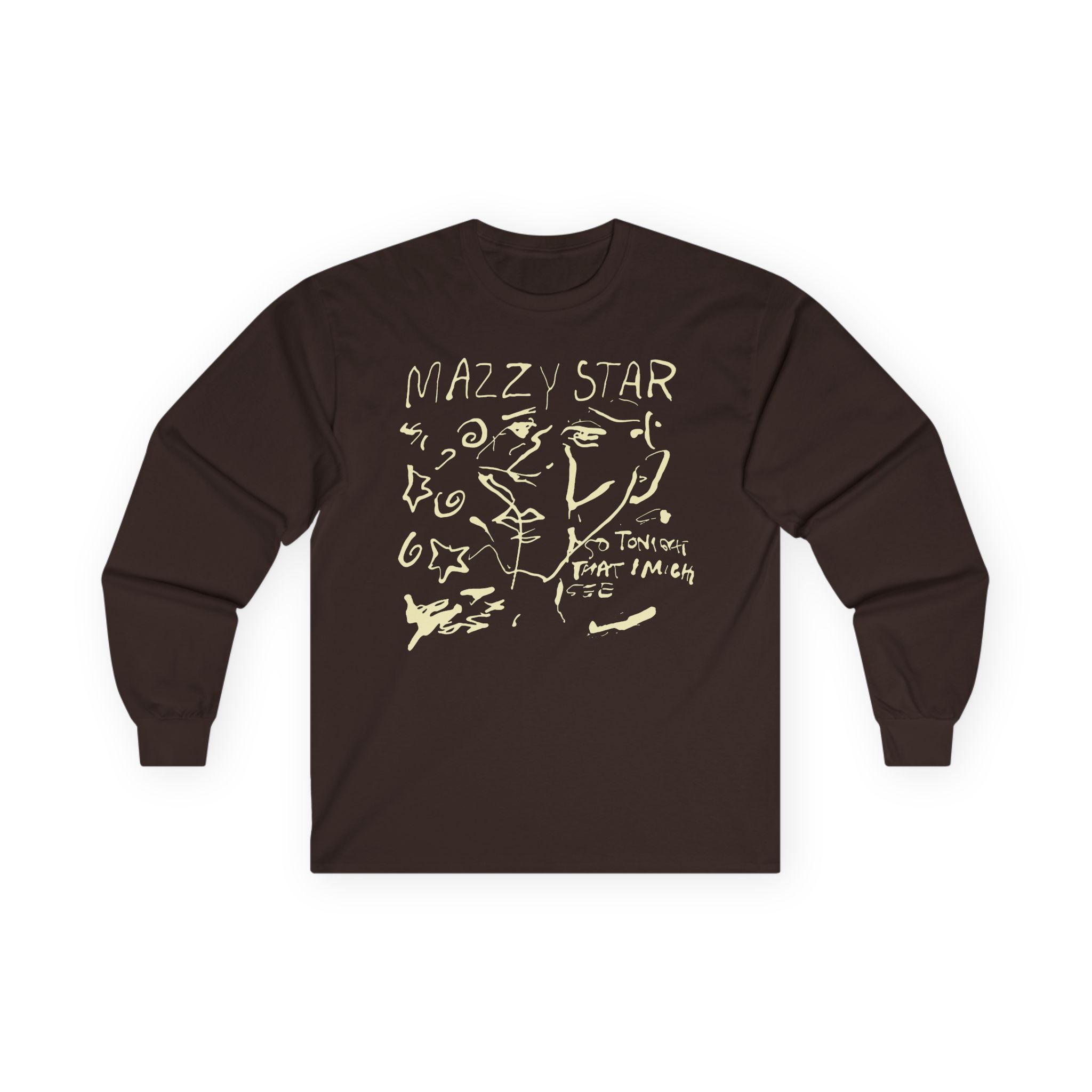 Binchtopia Max Wearing Mazzy Star 90s Unisex Ultra Cotton Long Sleeve Tee