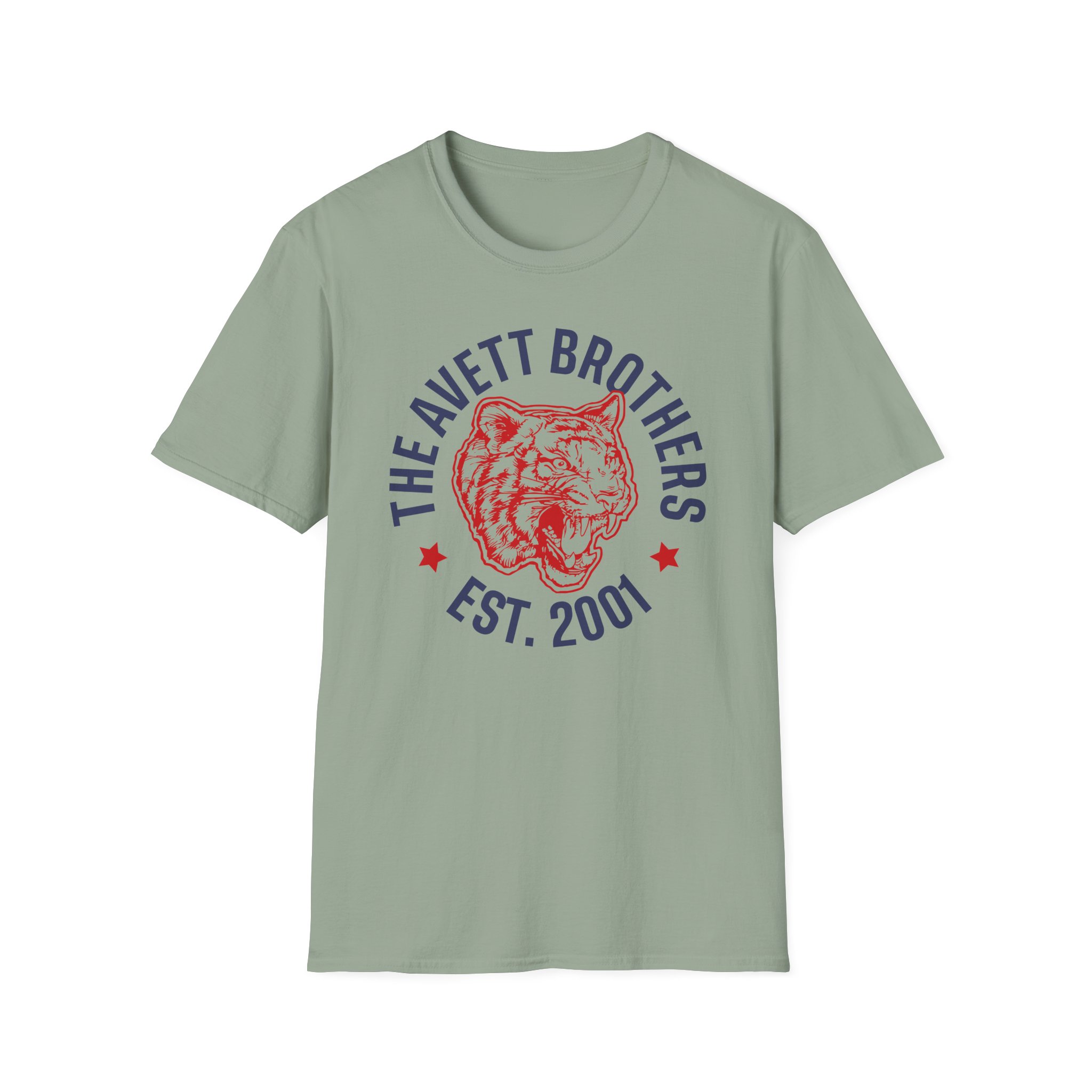 Avett Brothers Tiger Raglan Unisex Softstyle T-Shirt