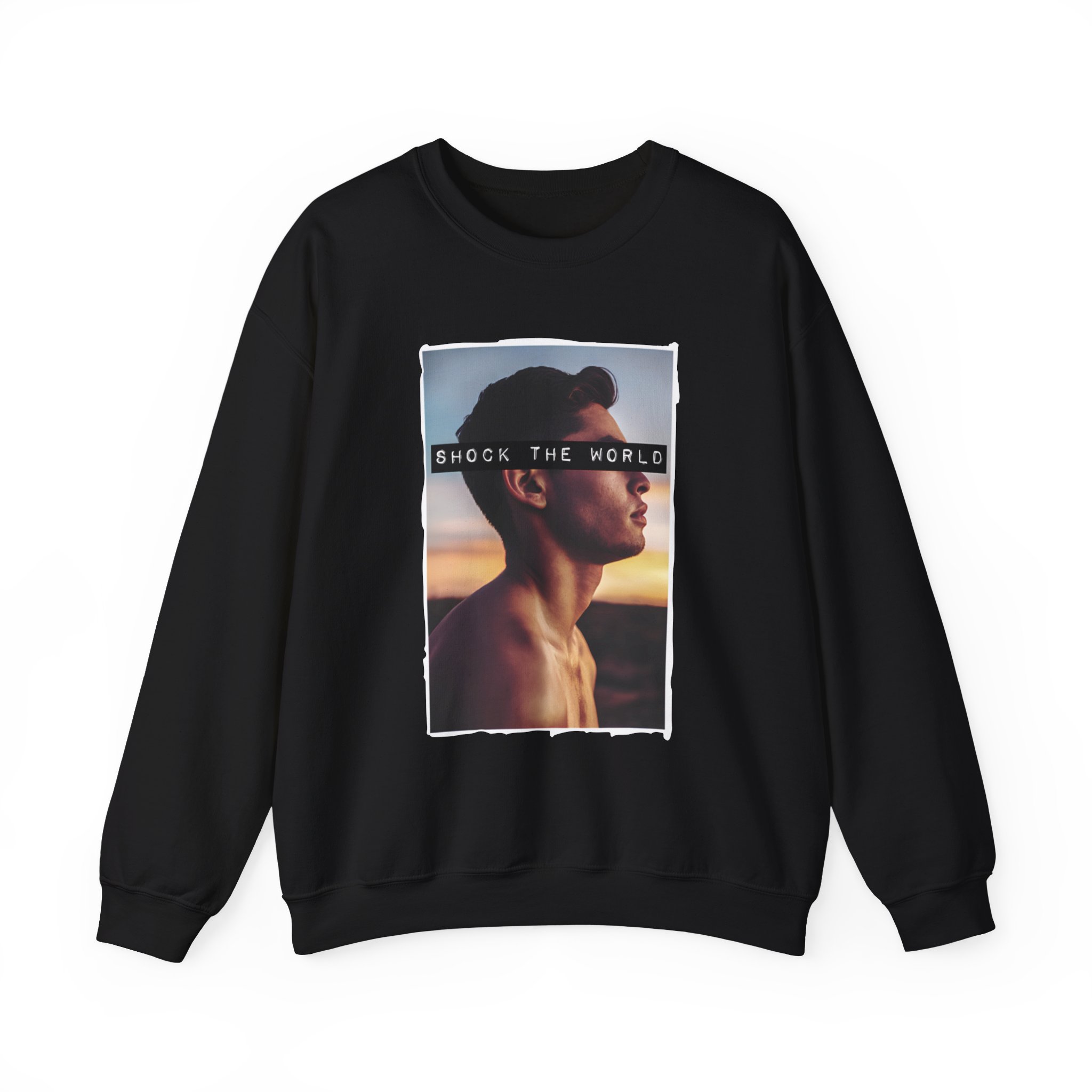 Ryan Garcia Shock the World Unisex Heavy Blendâ„¢ Crewneck Sweatshirt