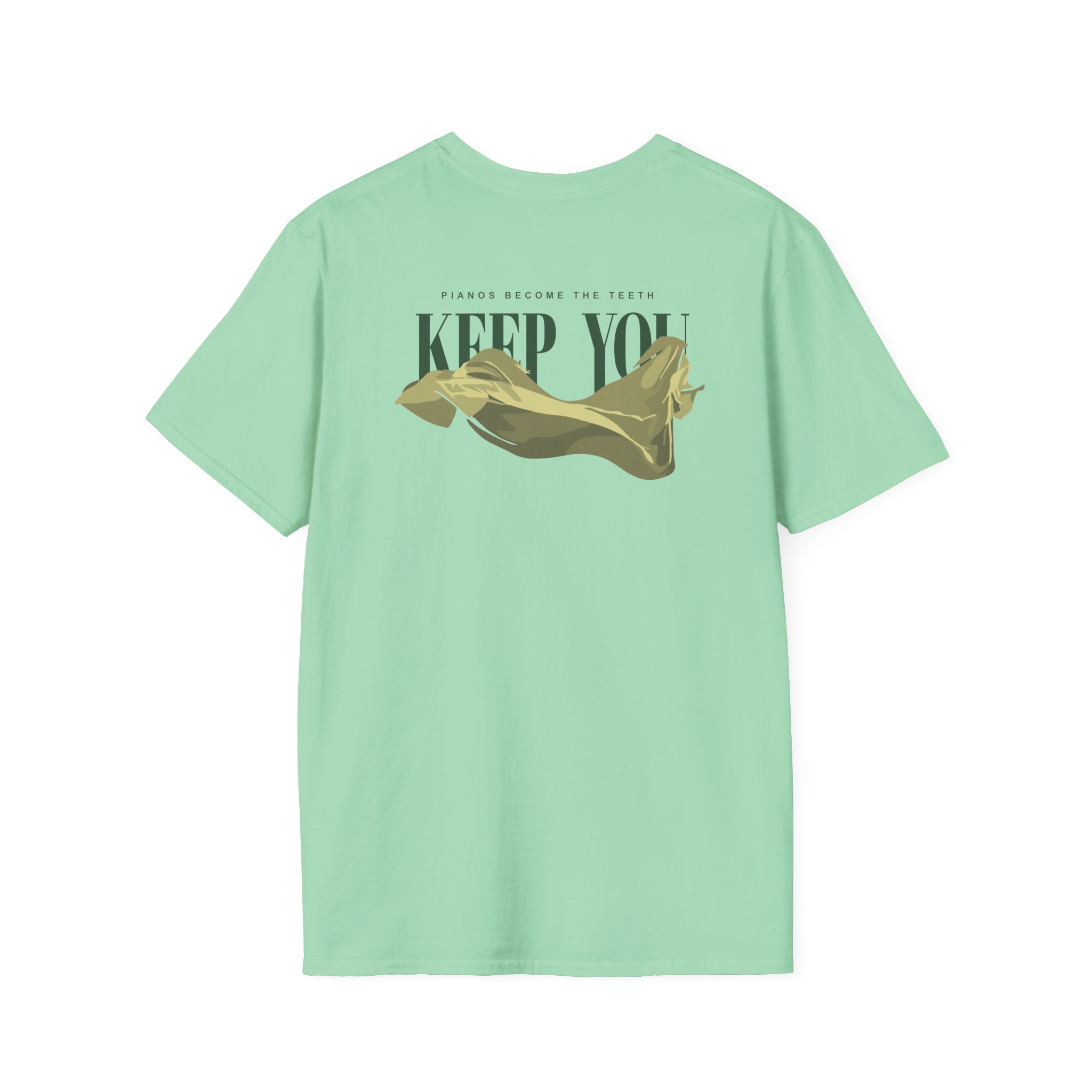 Pianos Become the Teeth Keep You Drape Unisex Softstyle T-Shirt