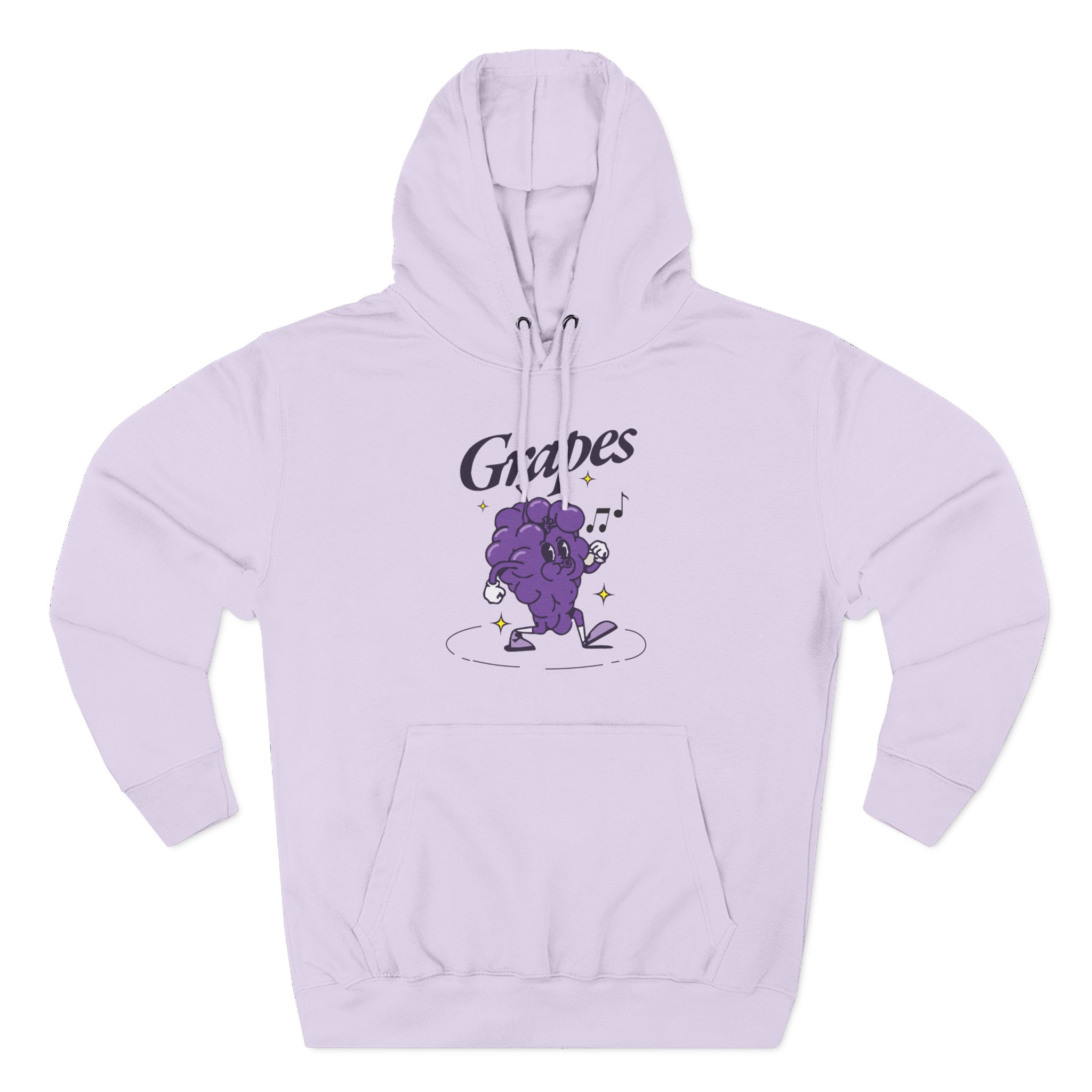James Marriott Grapes Natural Three-Panel Fleece Hoodie