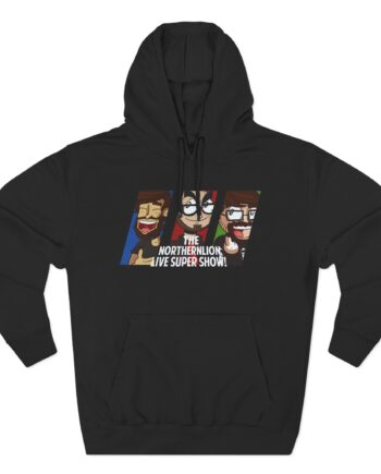 Northernlion Rebrand Three-Panel Fleece Hoodie