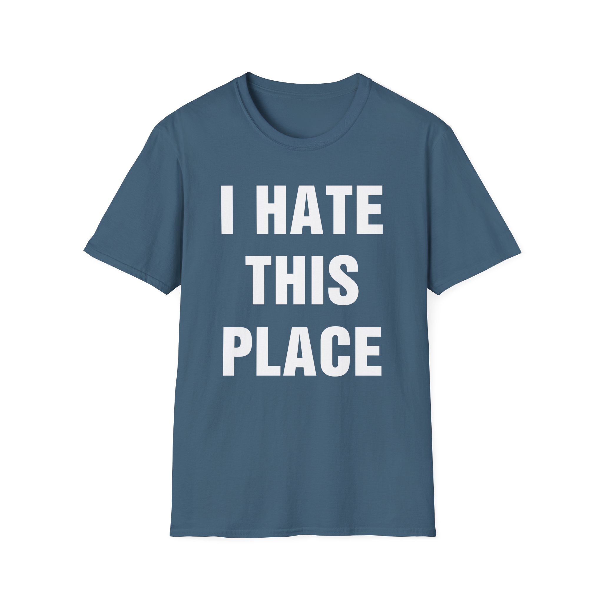 Hot Water Music I Hate This Place Unisex Softstyle T-Shirt
