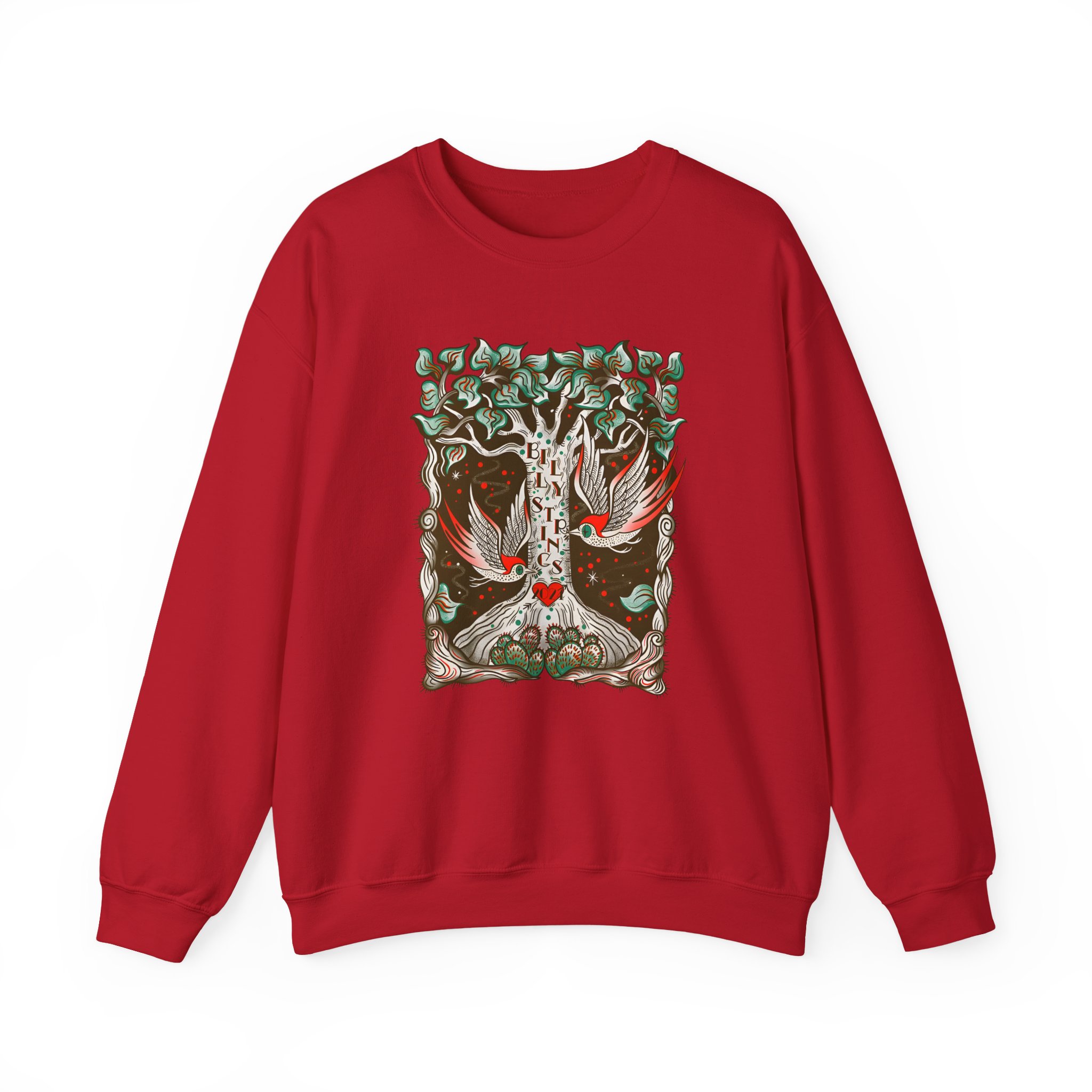 Billy Strings Woodpecker Unisex Heavy Blendâ„¢ Crewneck Sweatshirt