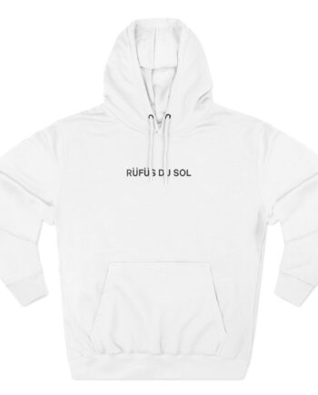 Rufus Du Sol Three-Panel Fleece Hoodie