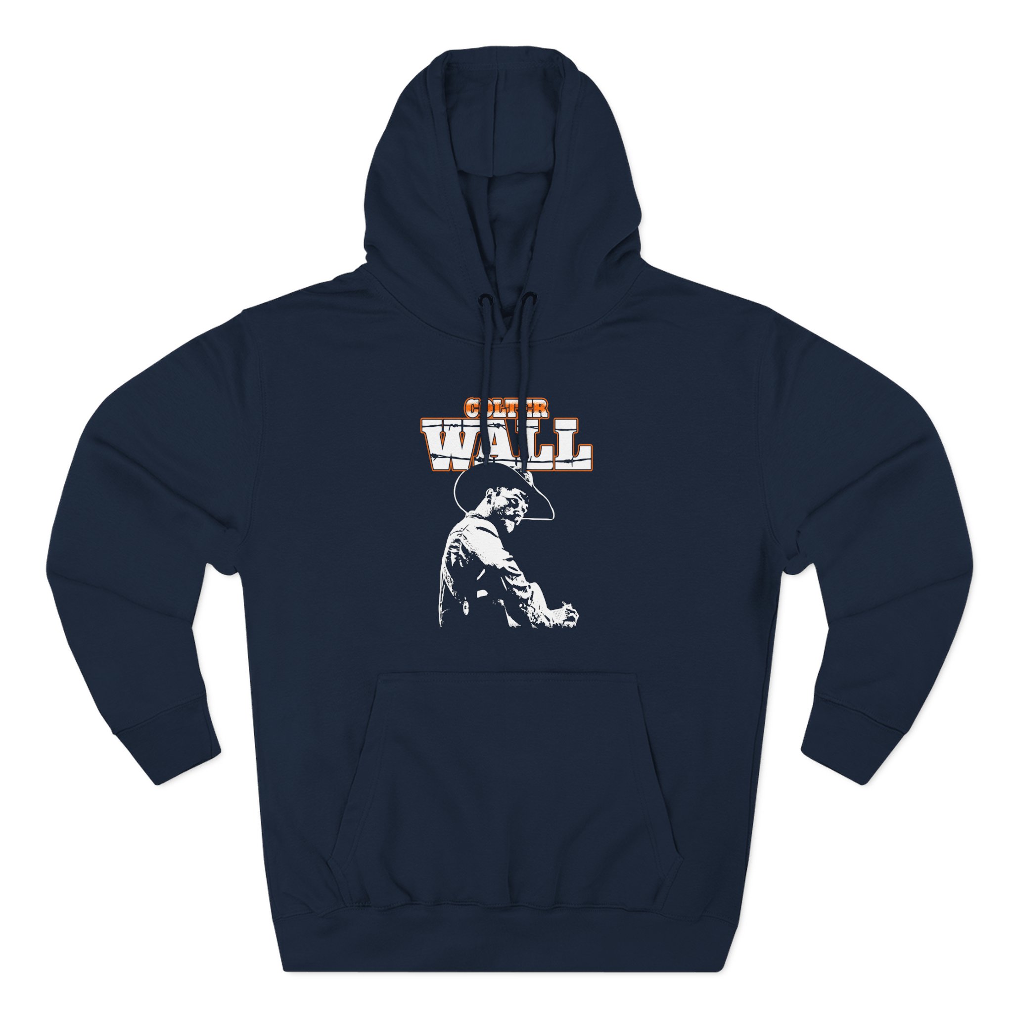 Colter Wall Barbed Wire Three-Panel Fleece Hoodie