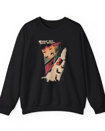 Sunny Day Real Estate Burning Building Unisex Heavy Blend™ Crewneck Sweatshirt