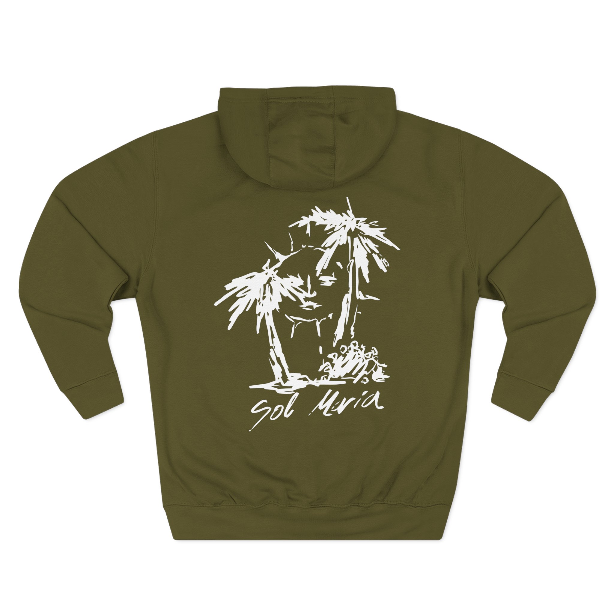 Eladio Carrion Sol Maria Three-Panel Fleece Hoodie