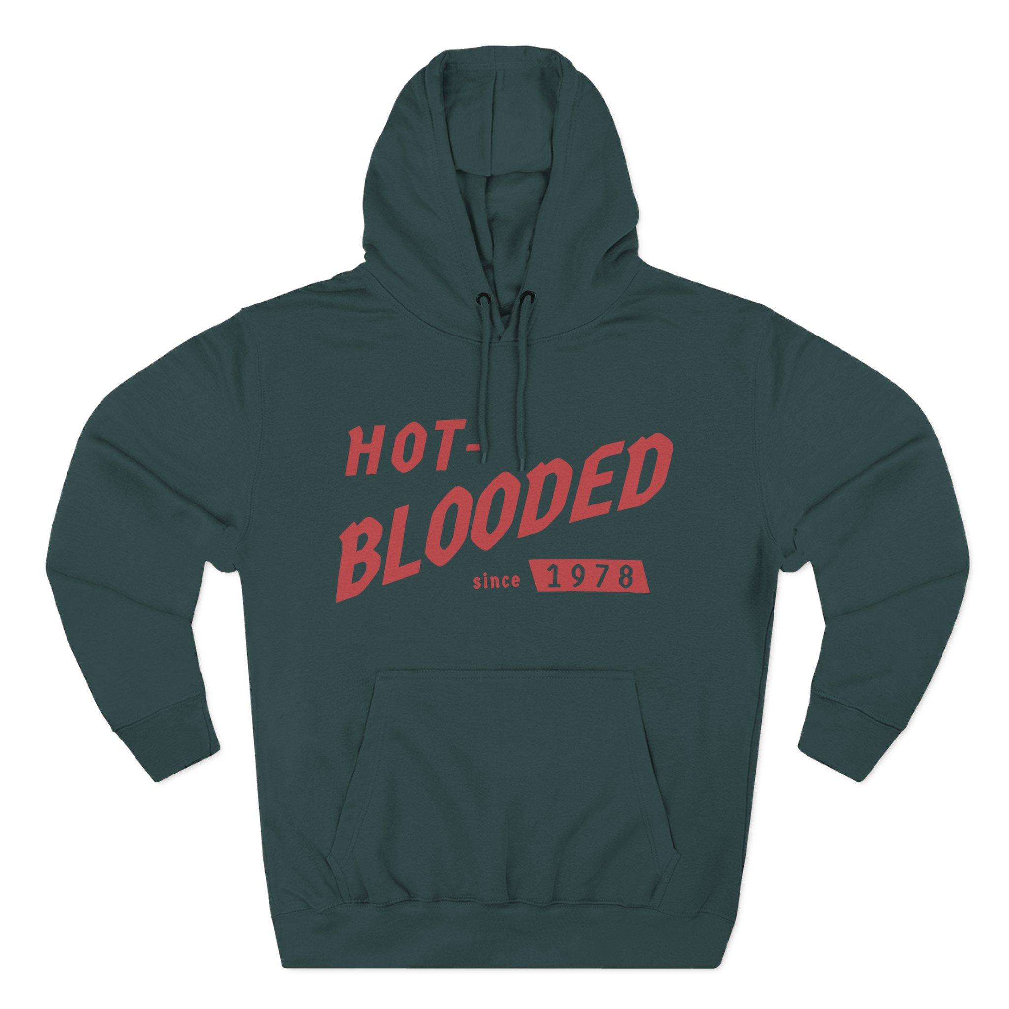 Foreigner Hot Blooded '77 Three-Panel Fleece Hoodie