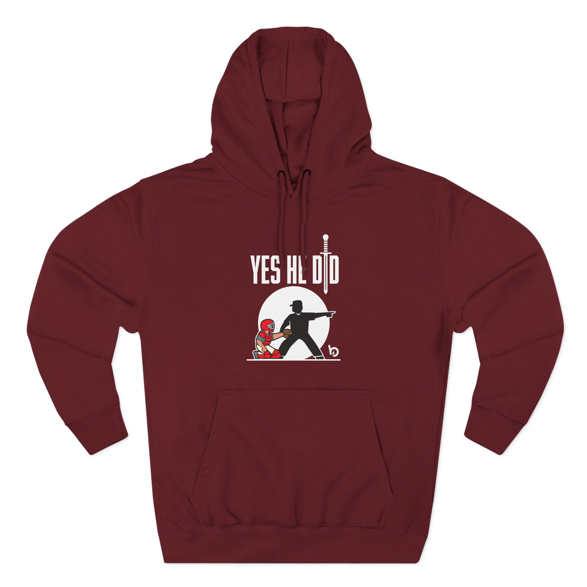Trevor Bauer Yes He Did Three-Panel Fleece Hoodie